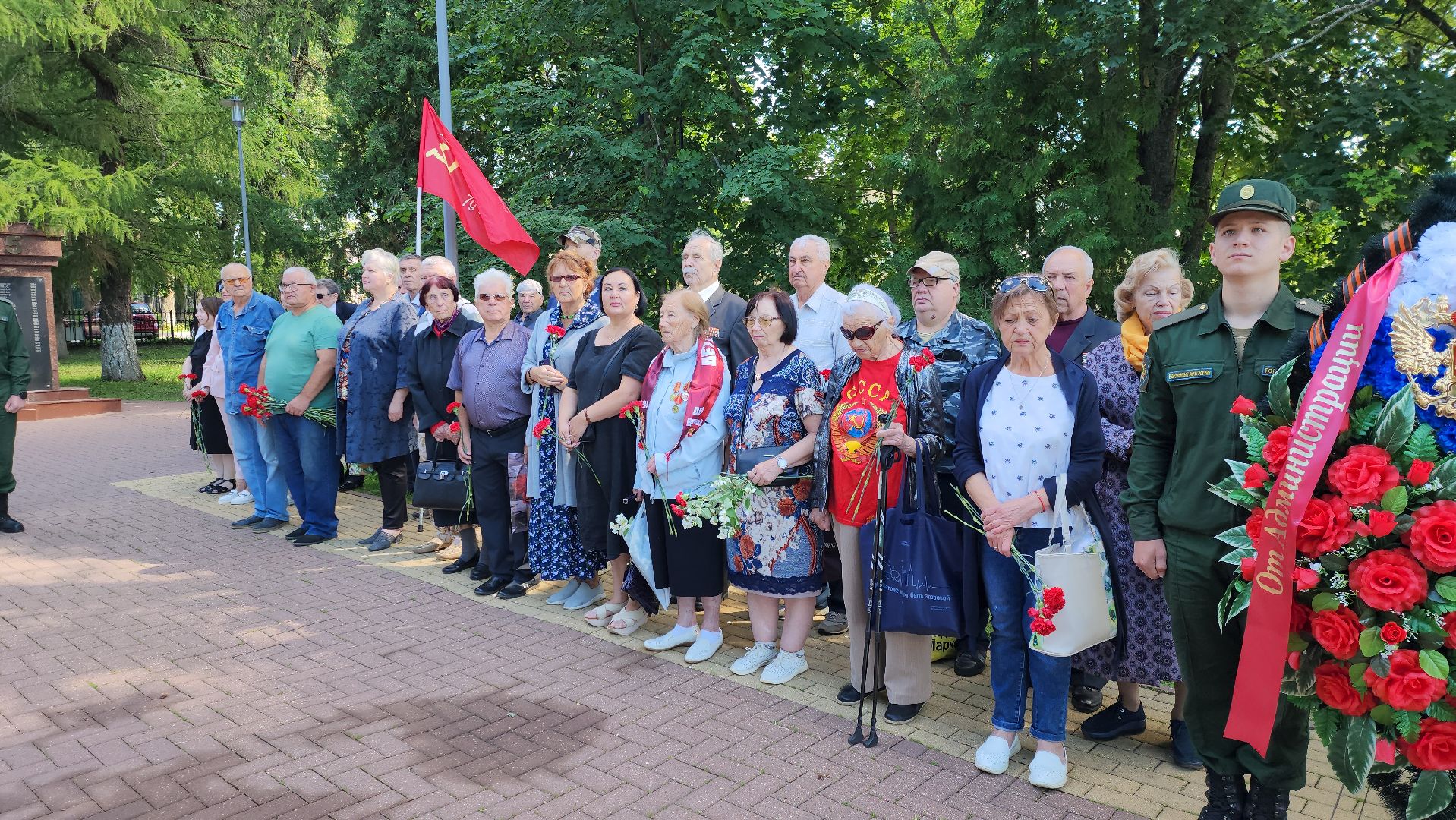 день памяти и скорби, 22 июня, вов, великая отечественная война, руза, рузский городской округ, ветеран вов,