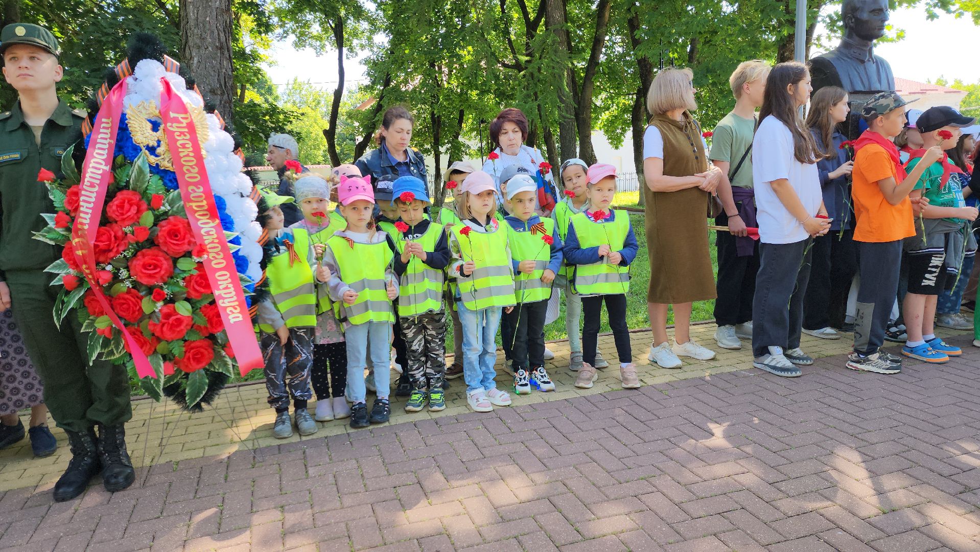 день памяти и скорби, 22 июня, вов, великая отечественная война, руза, рузский городской округ, ветеран вов,