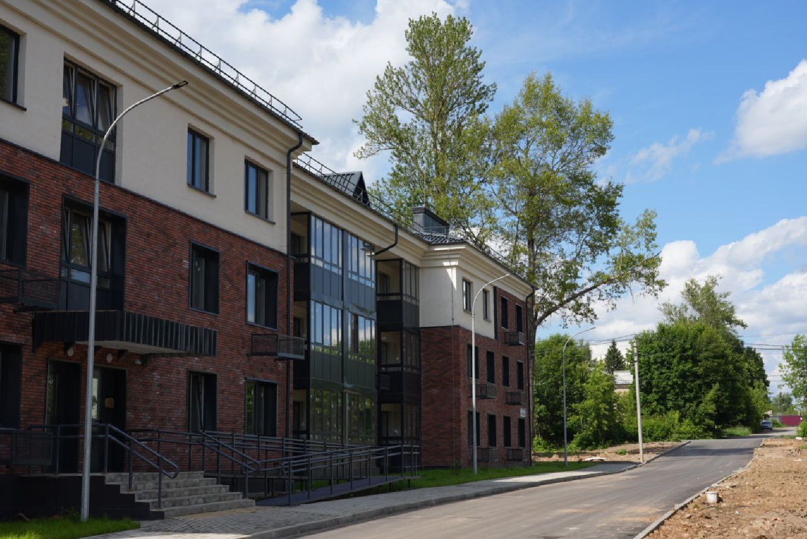 Строительство, Краснозаводск, Переселения из аварийного жилья,