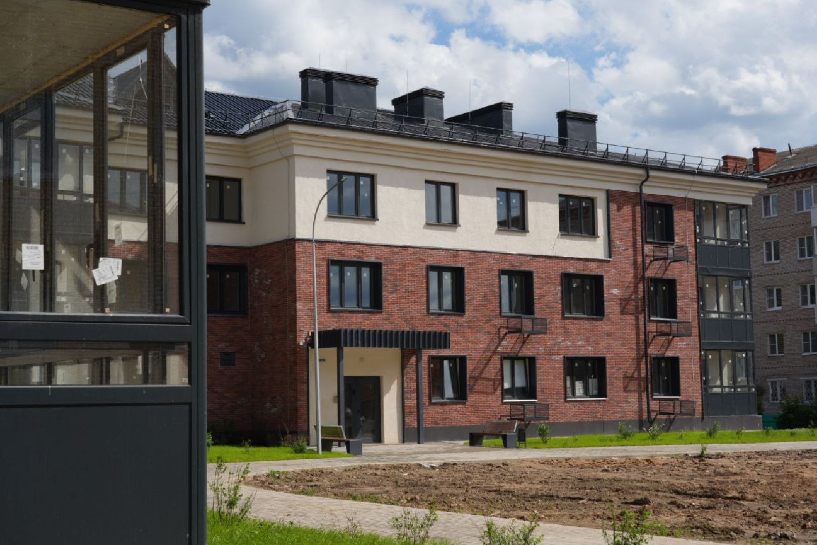 Строительство, Краснозаводск, Переселения из аварийного жилья,