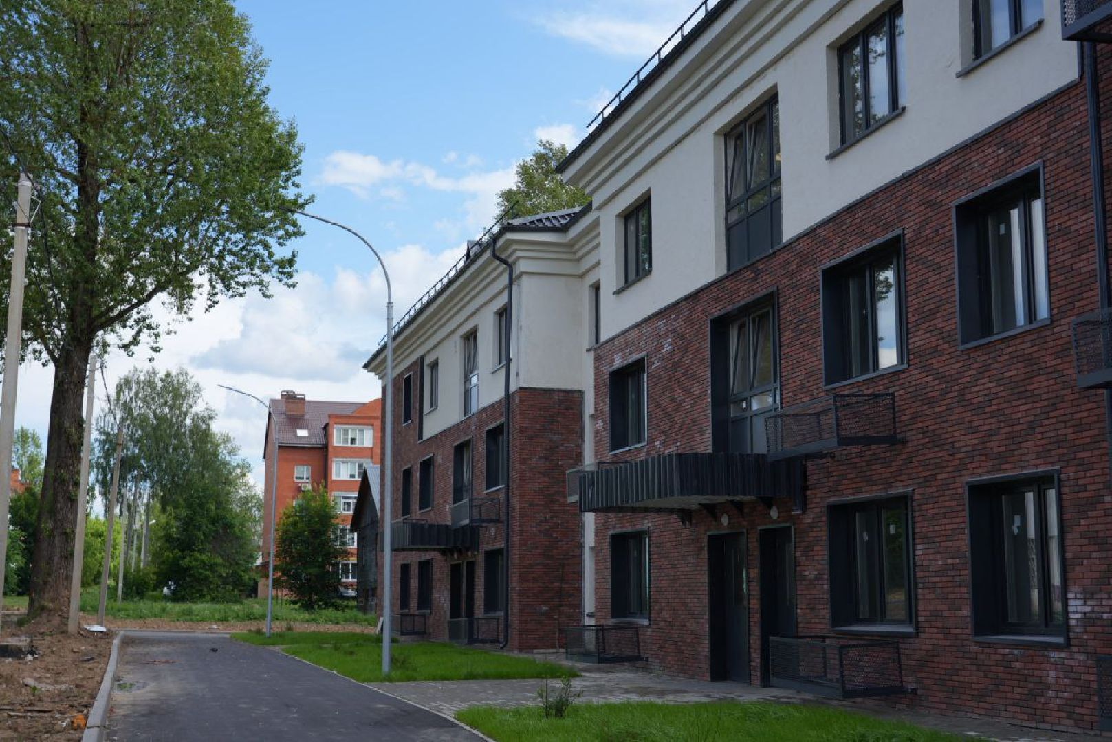 Строительство, Краснозаводск, Переселения из аварийного жилья,