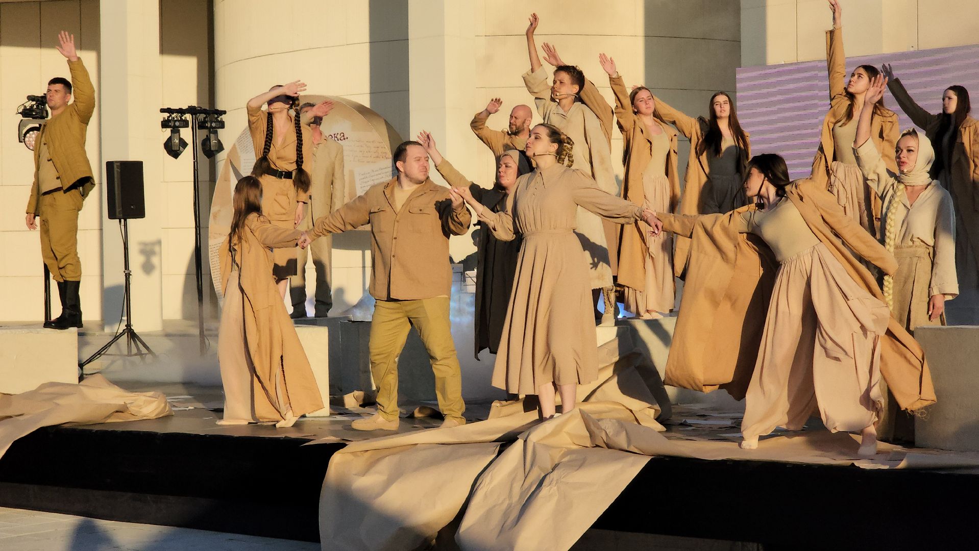 судьба человека, сво, вов, спектакль, зоя, музейный комплекс зоя, руза,