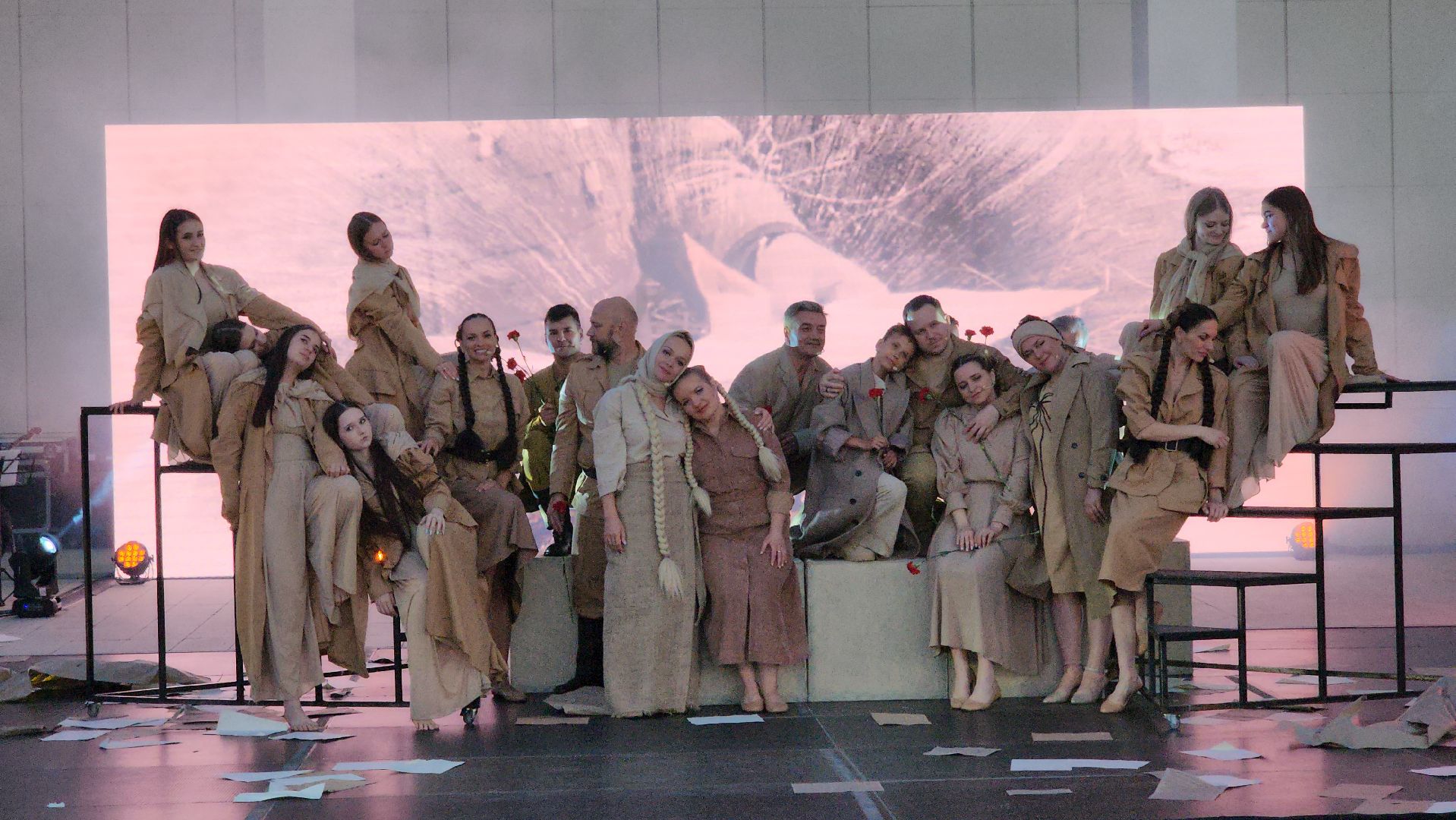 судьба человека, сво, вов, спектакль, зоя, музейный комплекс зоя, руза,