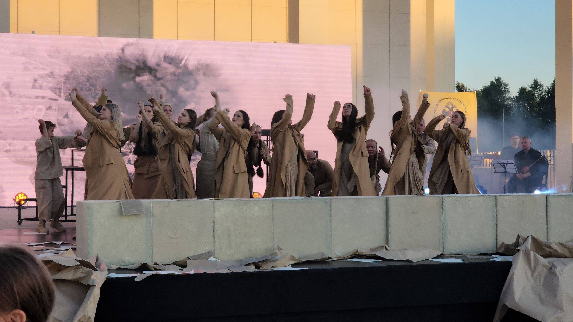 судьба человека, сво, вов, спектакль, зоя, музейный комплекс зоя, руза,