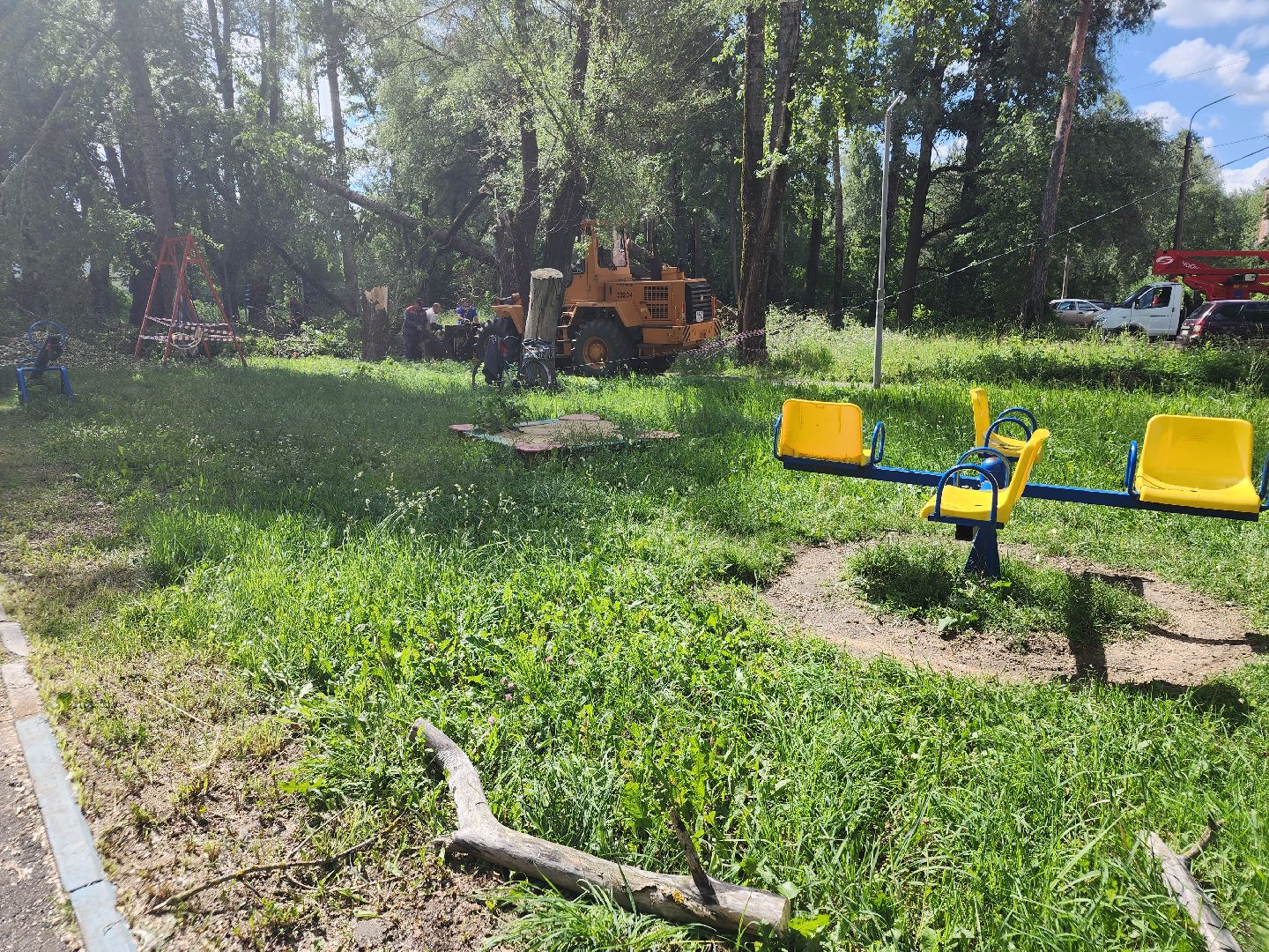 устранение последствий урагана, орехово-зуевский округ,