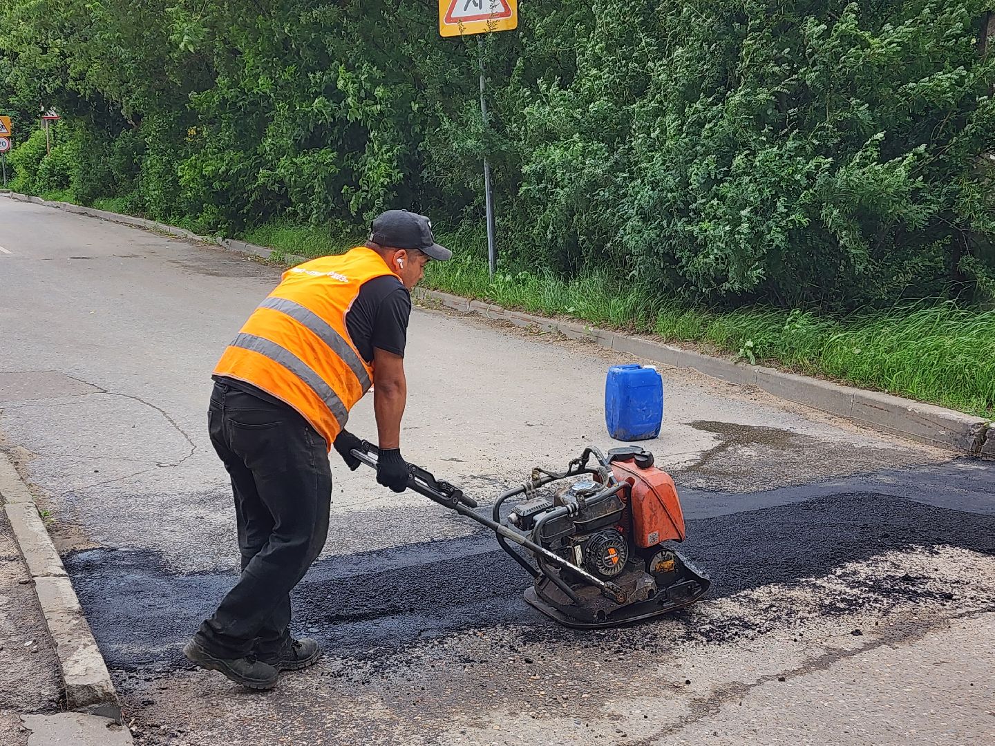красноармейск, г.о. пушкинский, ямочный ремонт, дороги,