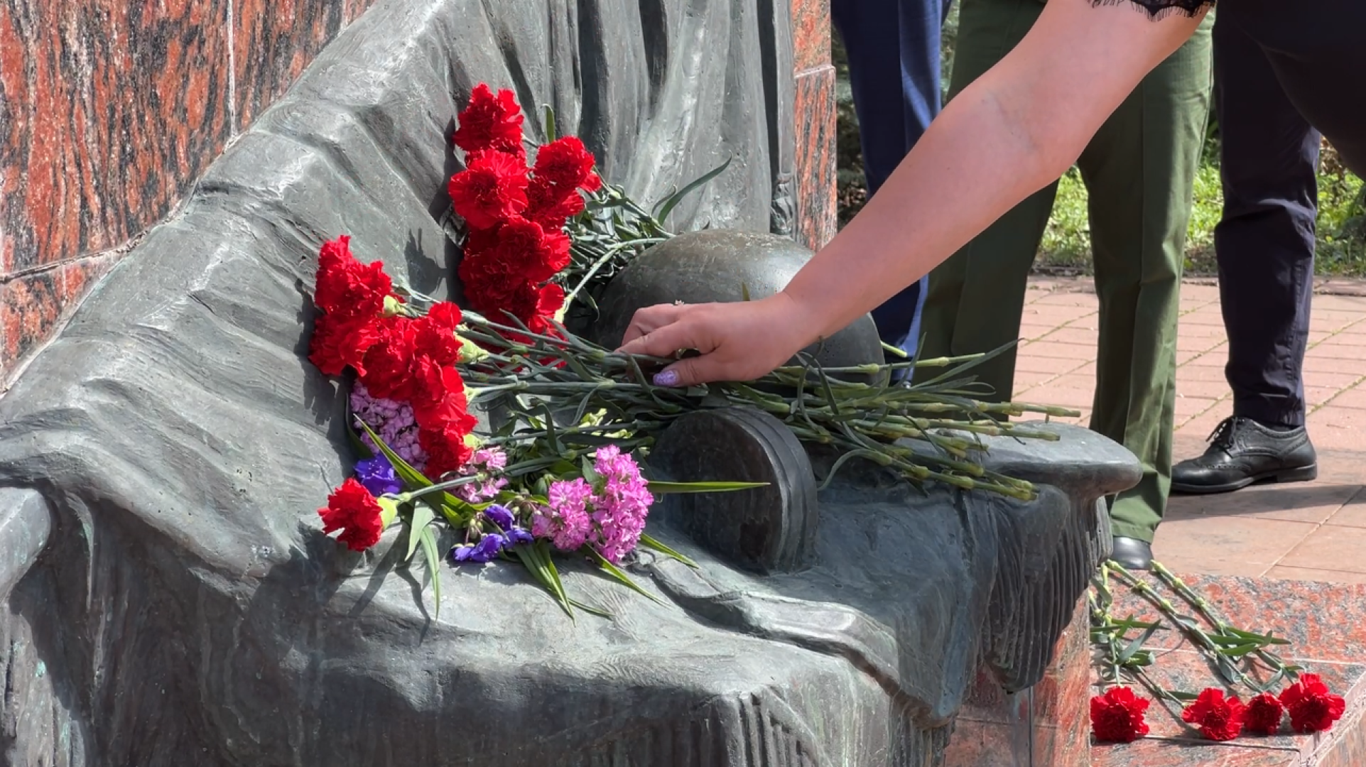 химки, день памяти и скорби, возложение цветов, мемориал, вов, митинг памяти,