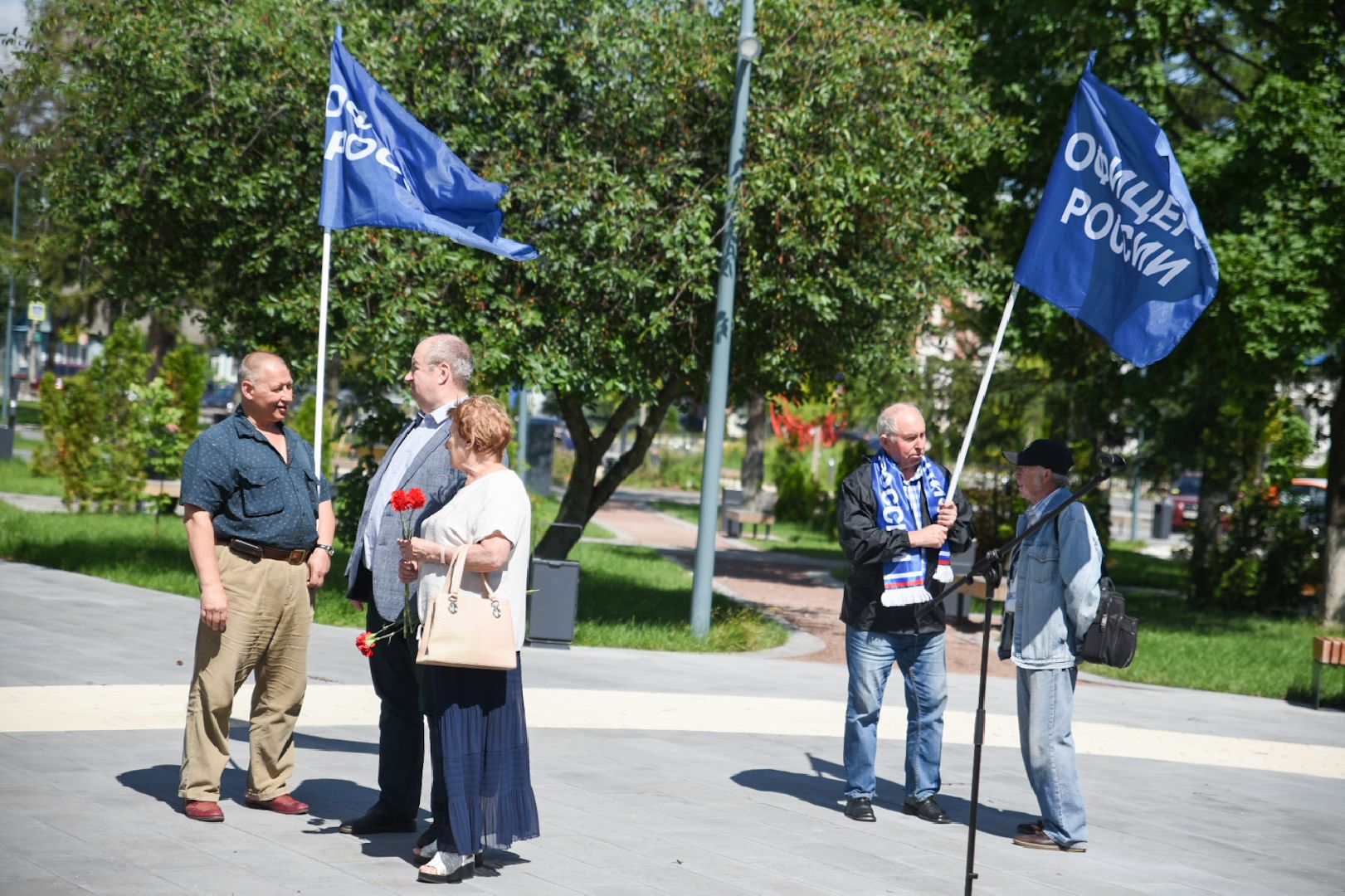 Бронницы,Первый день войны, Память о ВОВ, Воспоминания фронтовички, митинг памяти,