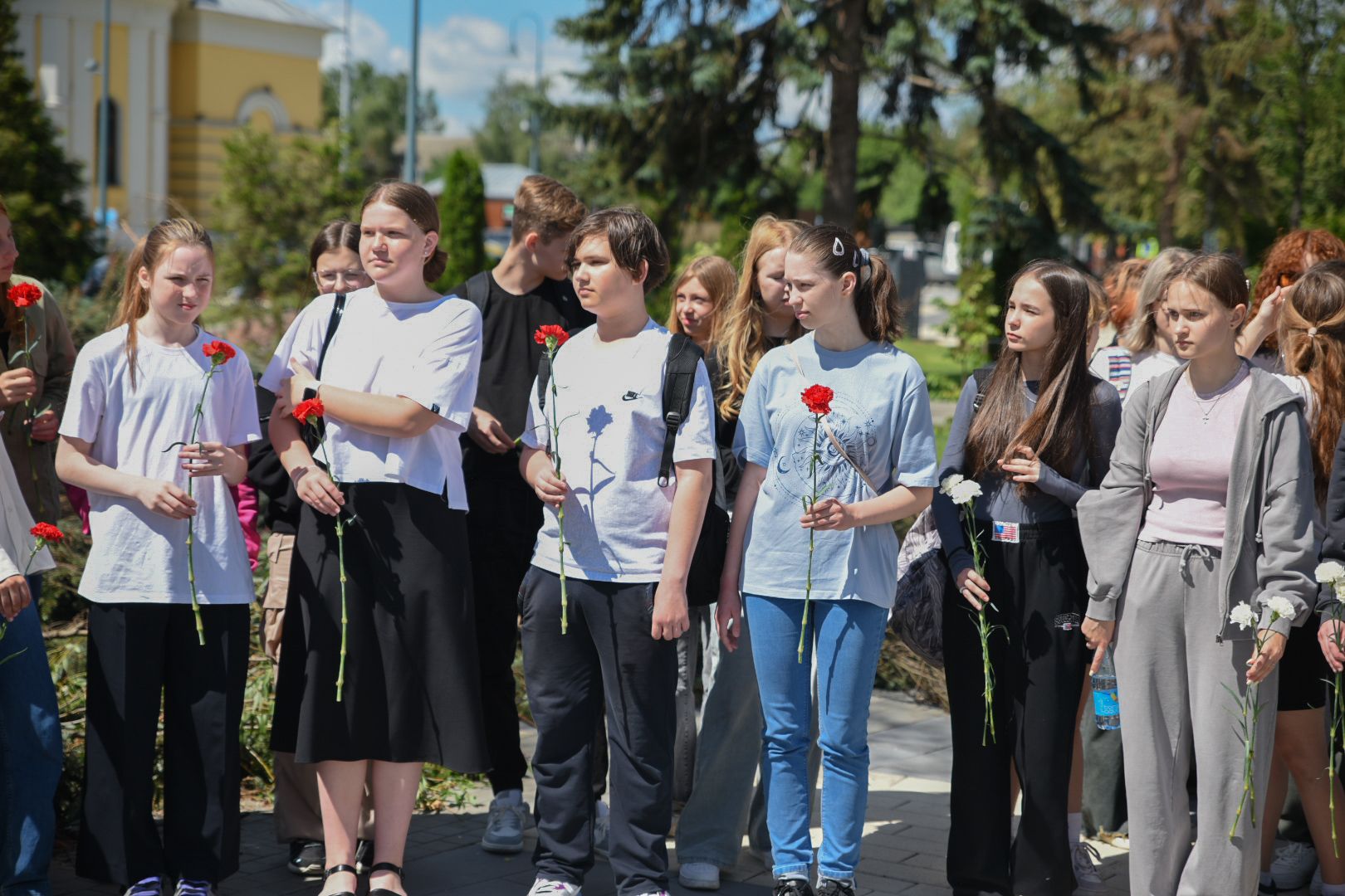 Бронницы,Первый день войны, Память о ВОВ, Воспоминания фронтовички, митинг памяти,