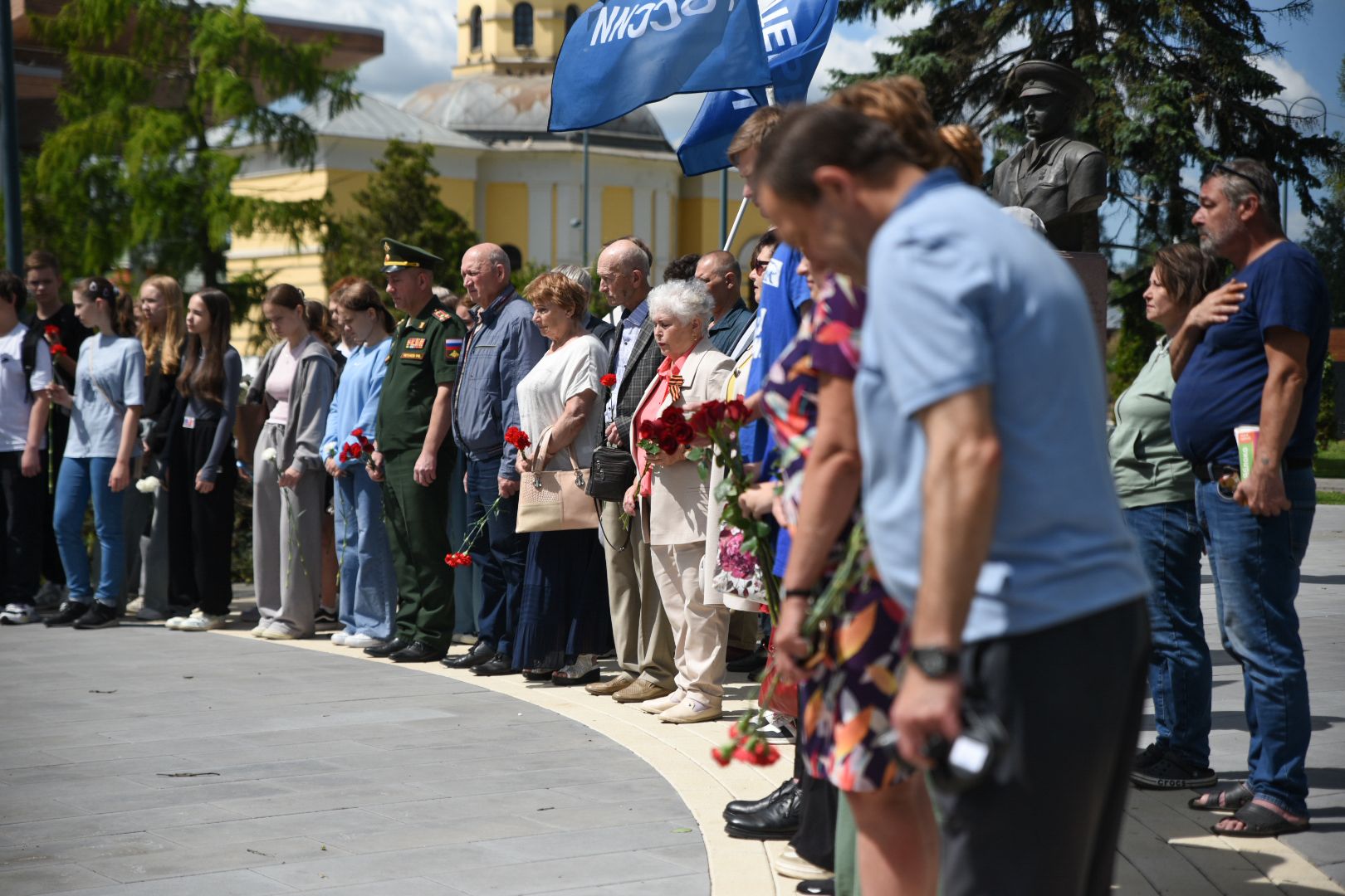 Бронницы,Первый день войны, Память о ВОВ, Воспоминания фронтовички, митинг памяти,