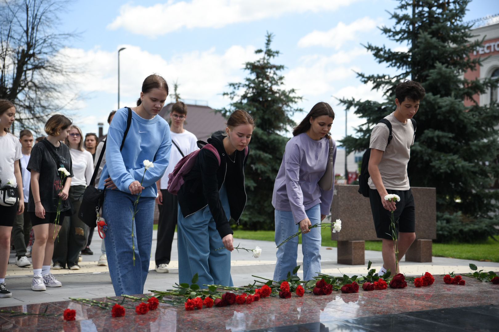 Бронницы,Первый день войны, Память о ВОВ, Воспоминания фронтовички, митинг памяти,