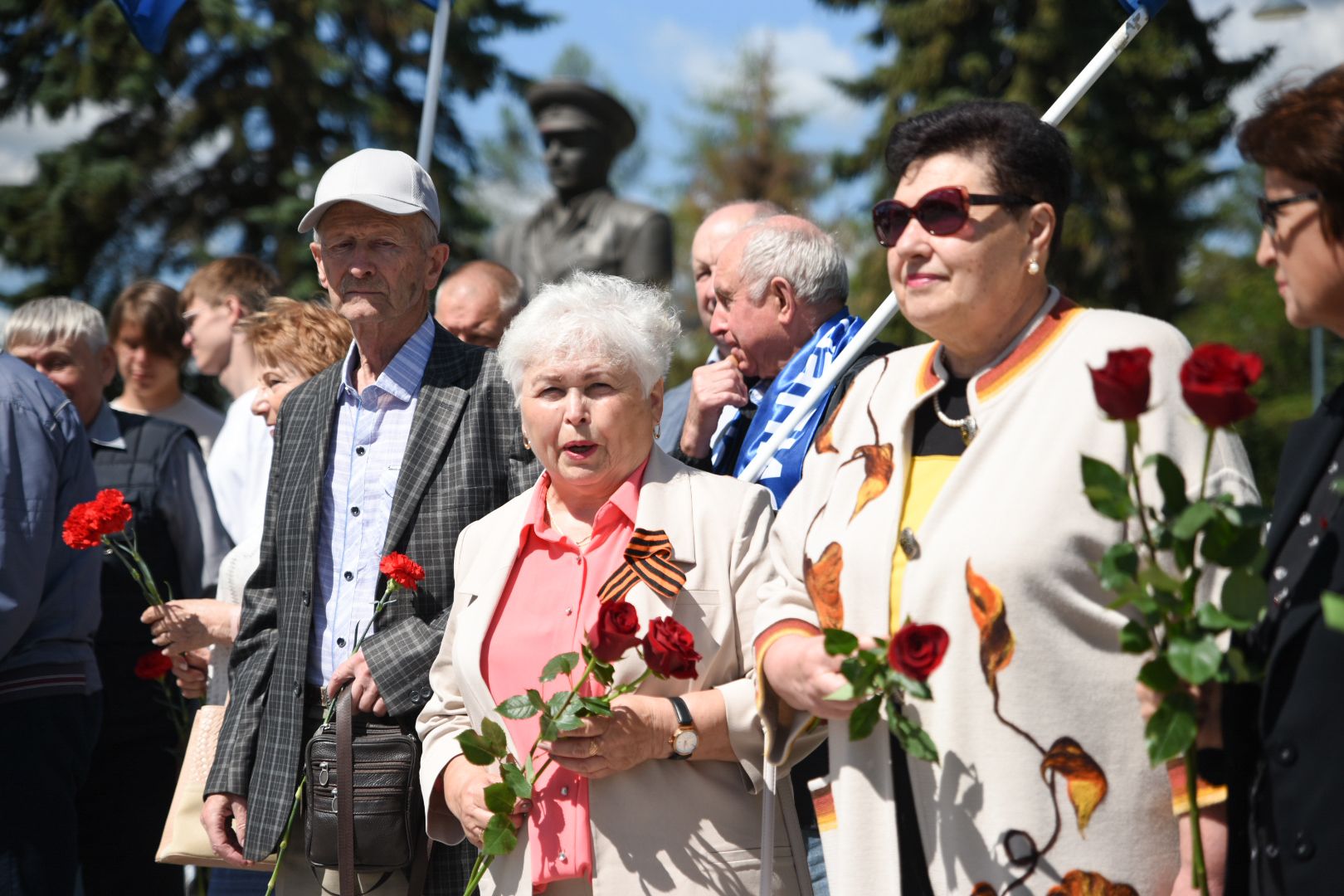 Бронницы,Первый день войны, Память о ВОВ, Воспоминания фронтовички, митинг памяти,