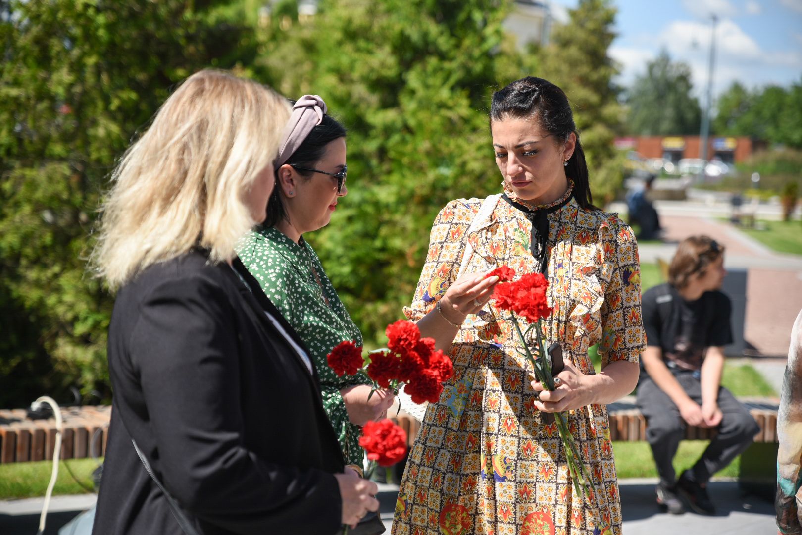 Бронницы,Первый день войны, Память о ВОВ, Воспоминания фронтовички, митинг памяти,