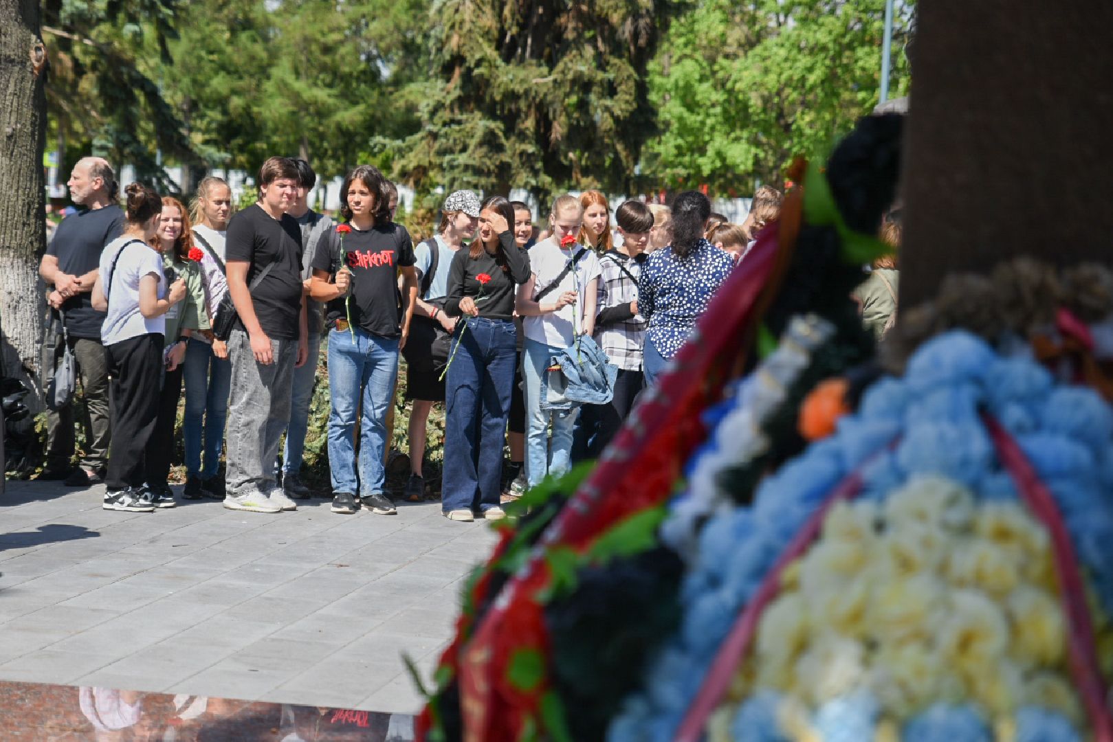 Бронницы,Первый день войны, Память о ВОВ, Воспоминания фронтовички, митинг памяти,