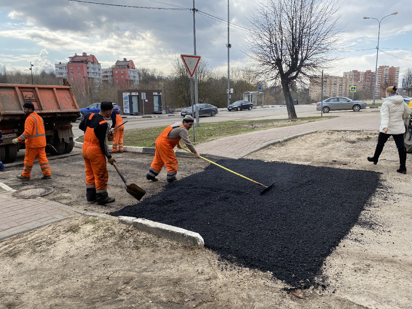 Чехов, дороги, ремонт, ямы, ЖКХ