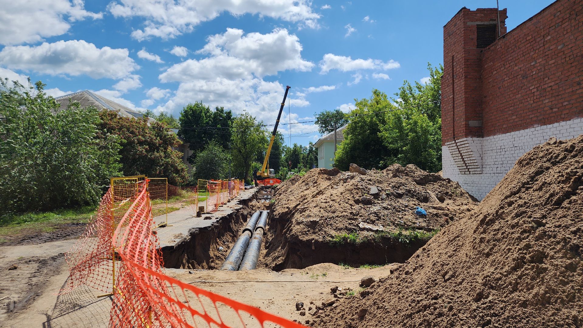 жкх, теплотрасса, капремонт теплосетей, Лосино-Петровский,