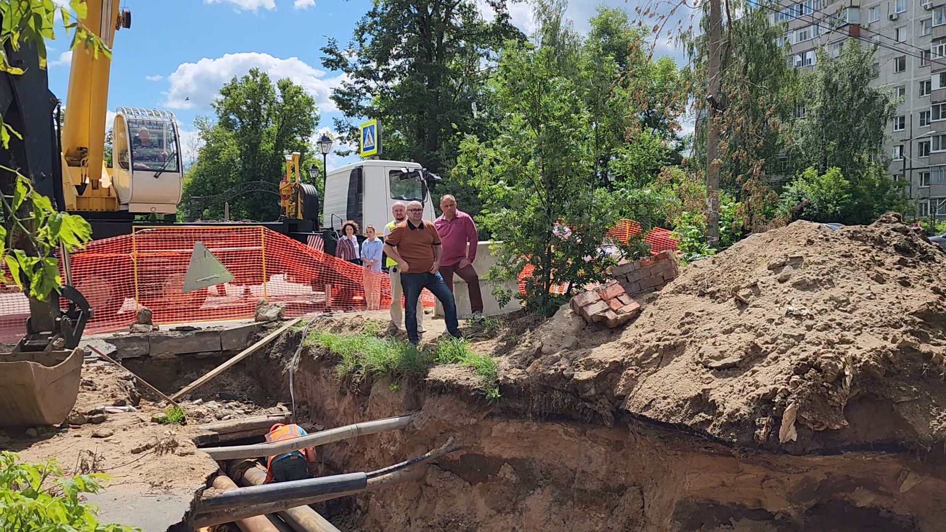 жкх, теплотрасса, капремонт теплосетей, Лосино-Петровский,