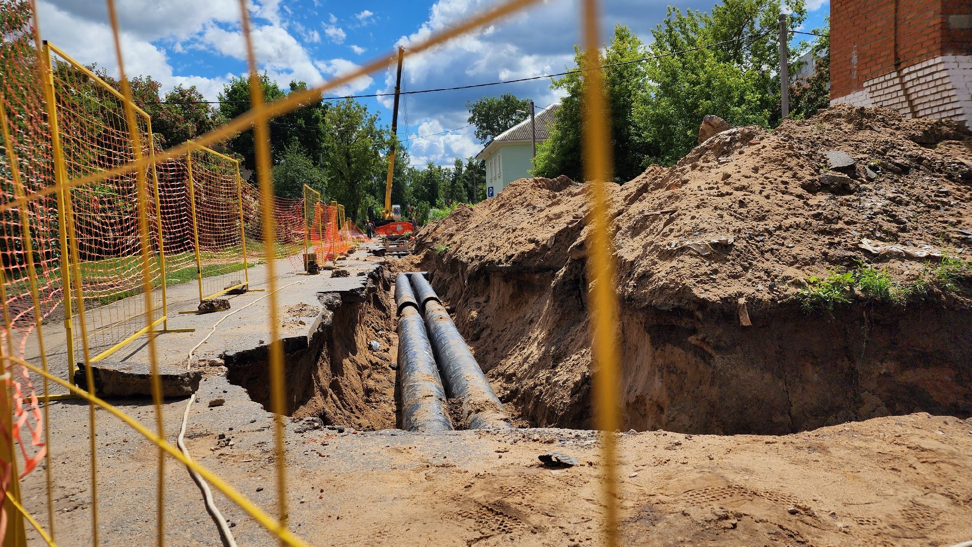 жкх, теплотрасса, капремонт теплосетей, Лосино-Петровский,