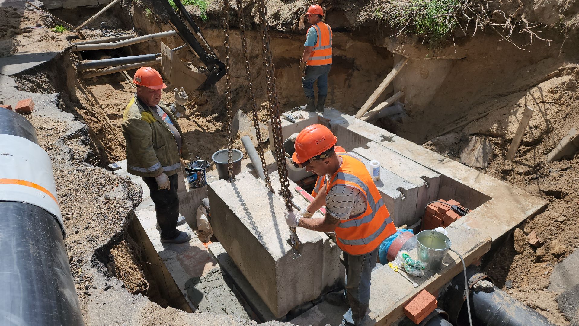 жкх, теплотрасса, капремонт теплосетей, Лосино-Петровский,