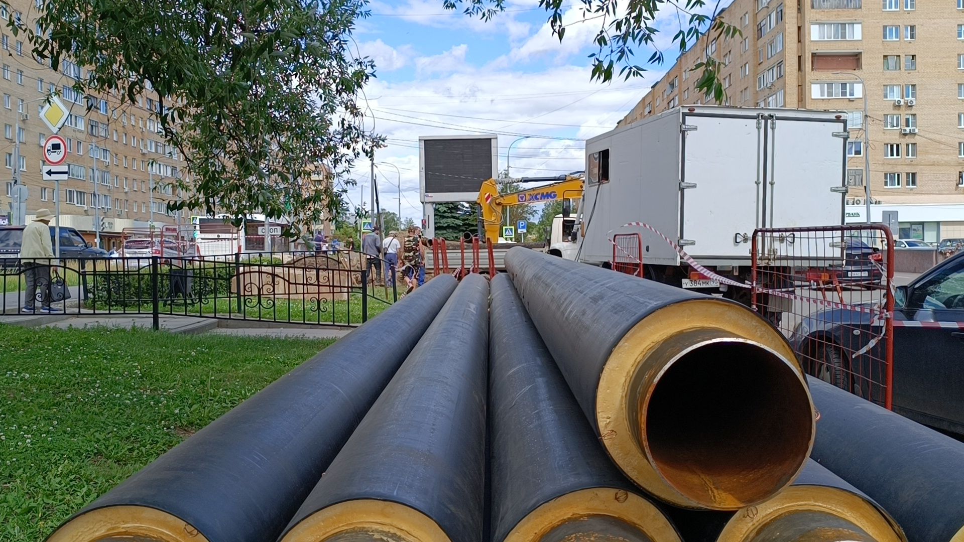 трубы, жкх, замена труб, лобня,