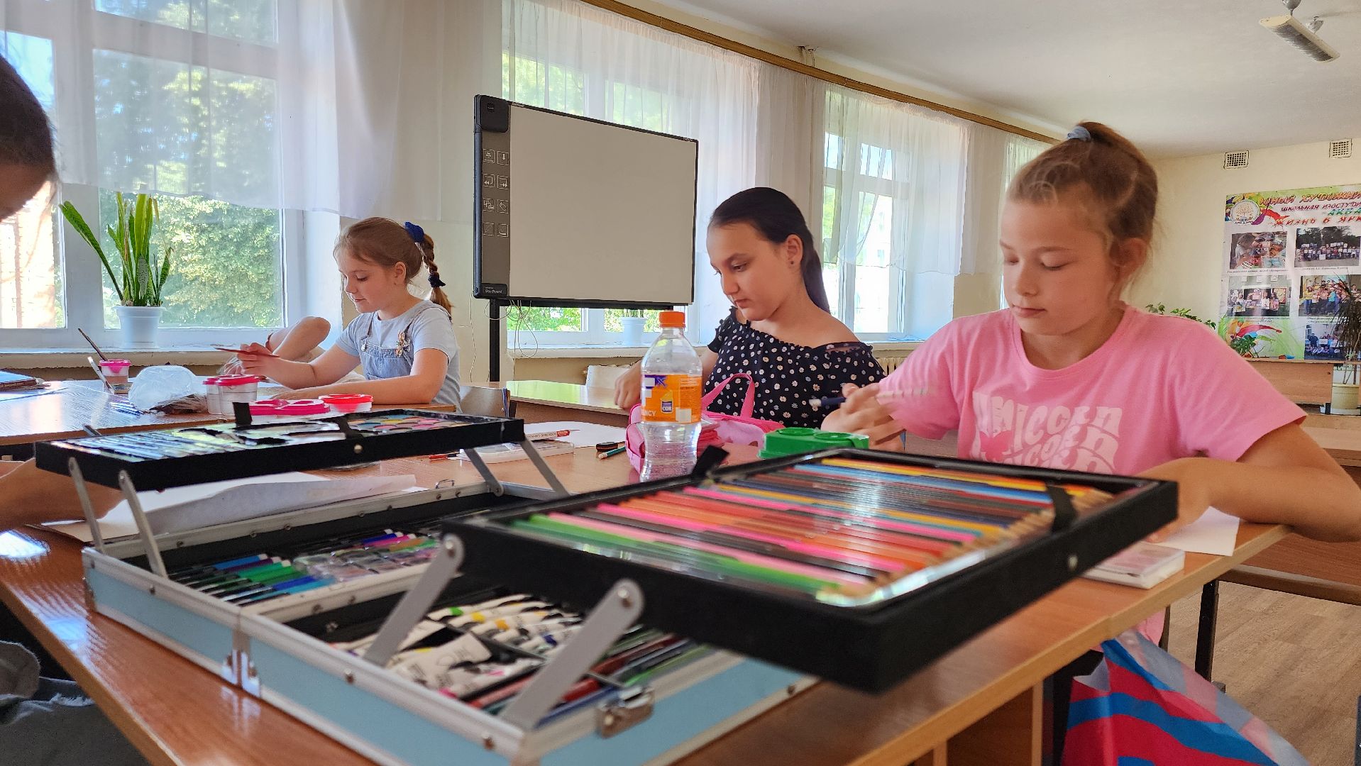 кашира, школа 1, детский лагерь, школьный лагерь, акварельки, рисование, изобразительное искусство, история искусства,