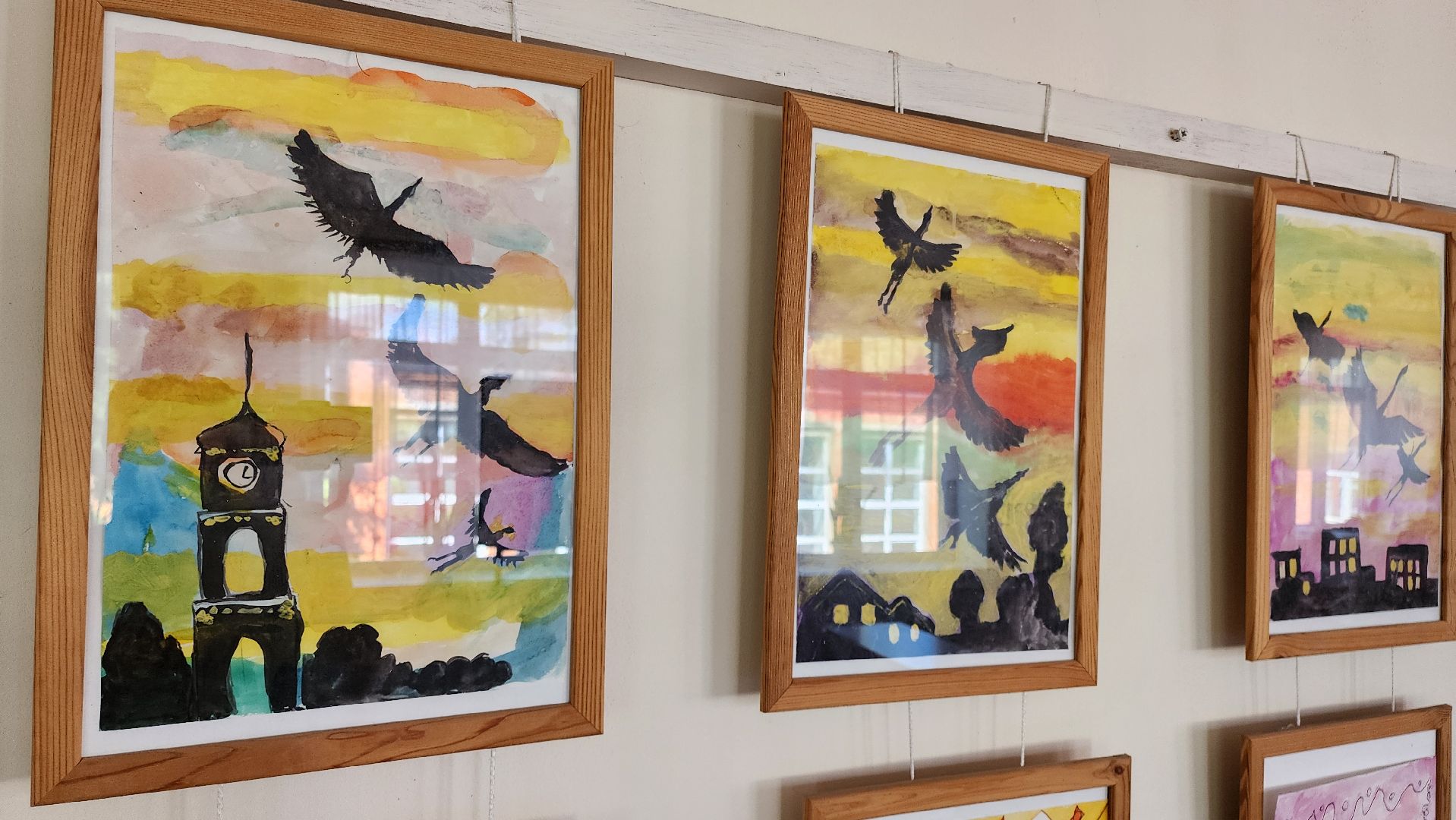 кашира, школа 1, детский лагерь, школьный лагерь, акварельки, рисование, изобразительное искусство, история искусства,