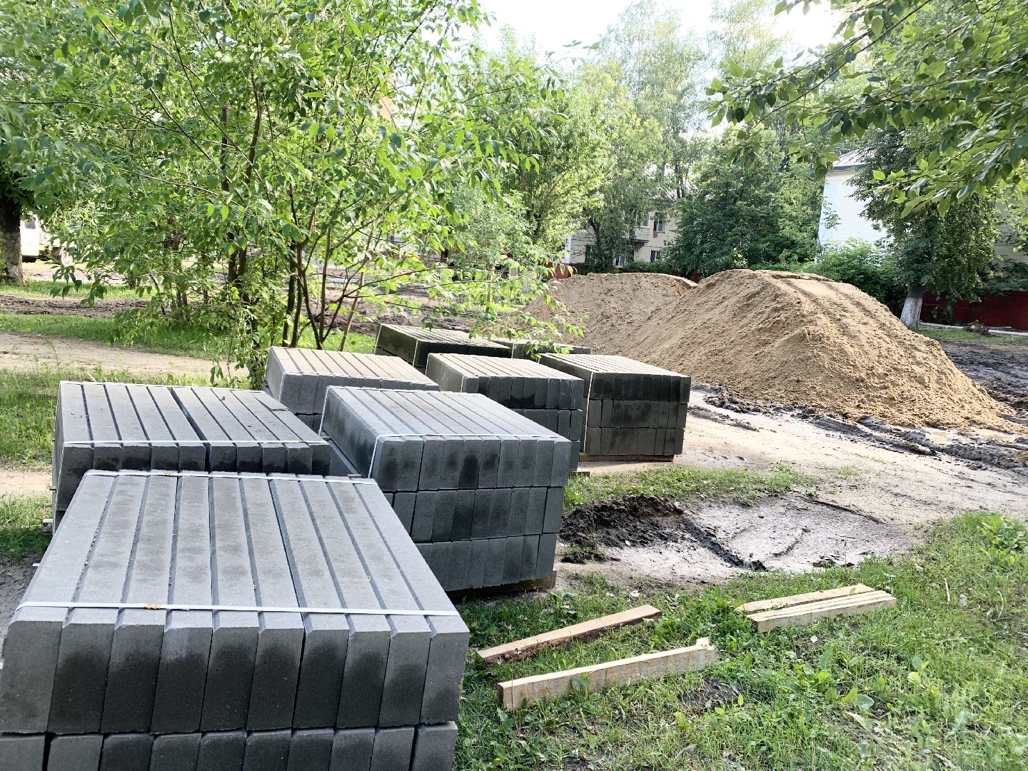 Балашиха, Подмосковье, Дороги, Комплексное благоустройство дворовых территорий,