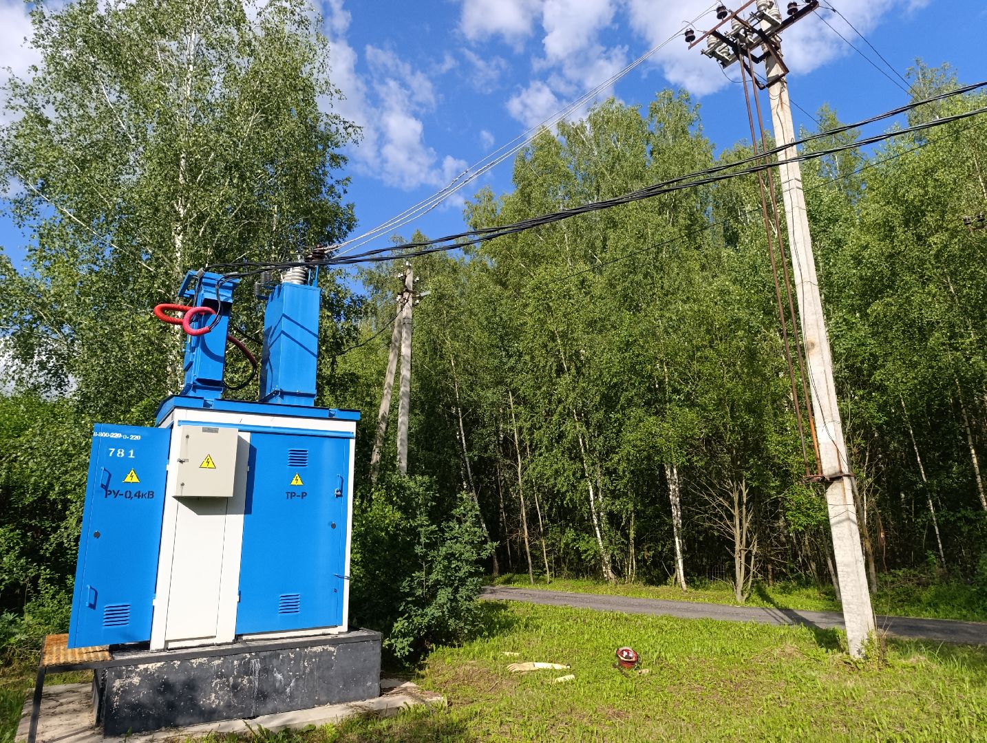 Раменский округ, СНТ Улыбка, Подключение электроэнергии, Восстановили электричество,