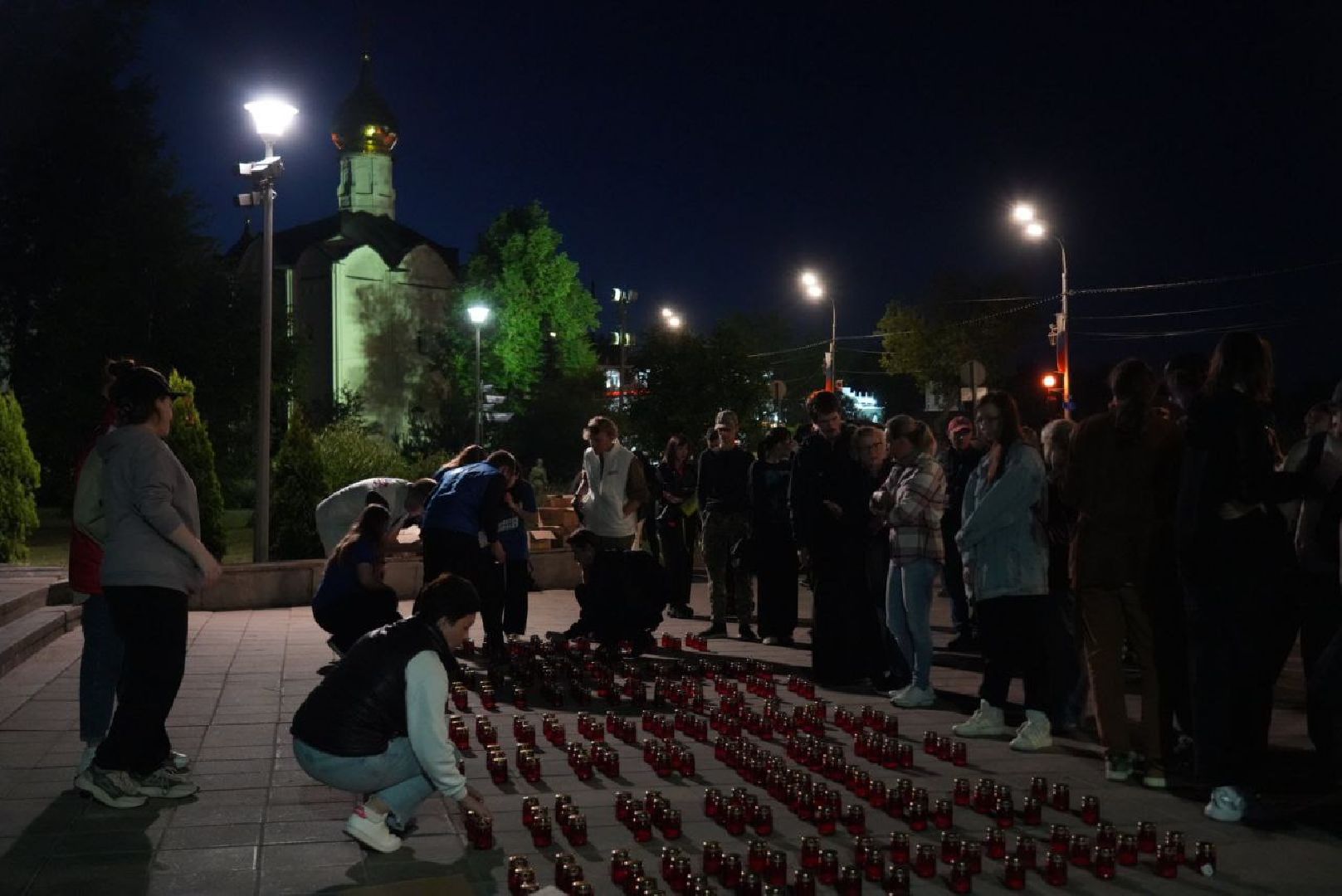 Свеча памяти, Патриотическая акция, ВОВ, Сергиев Посад, Память,