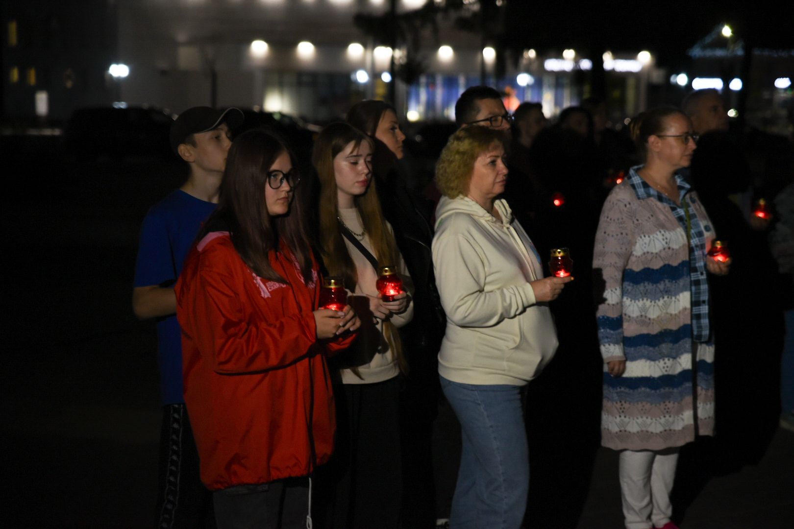 Бронницы, Свеча памяти, Огненная картина, Площадь Тимофеева, Акция памяти,