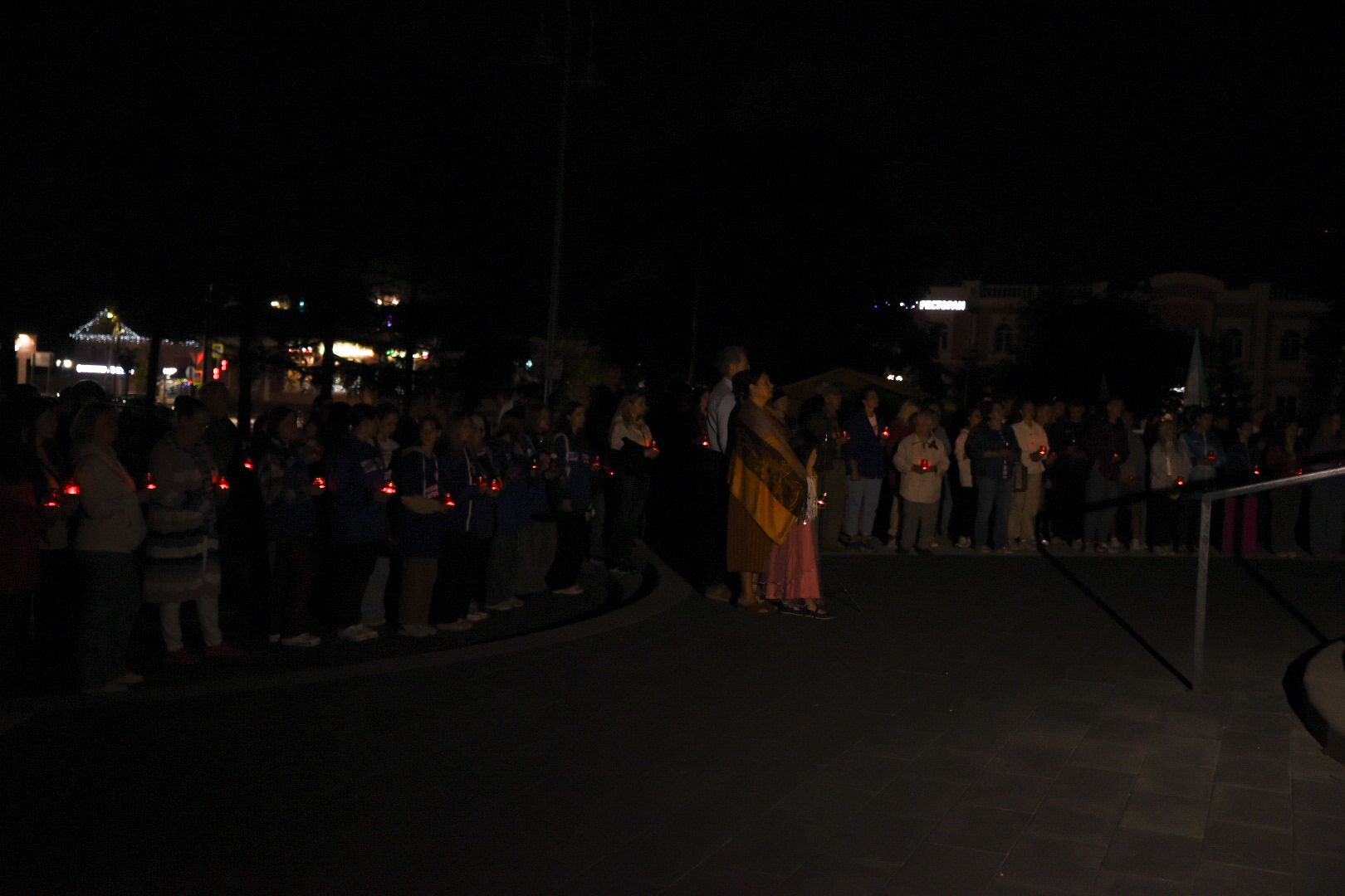 Бронницы, Свеча памяти, Огненная картина, Площадь Тимофеева, Акция памяти,