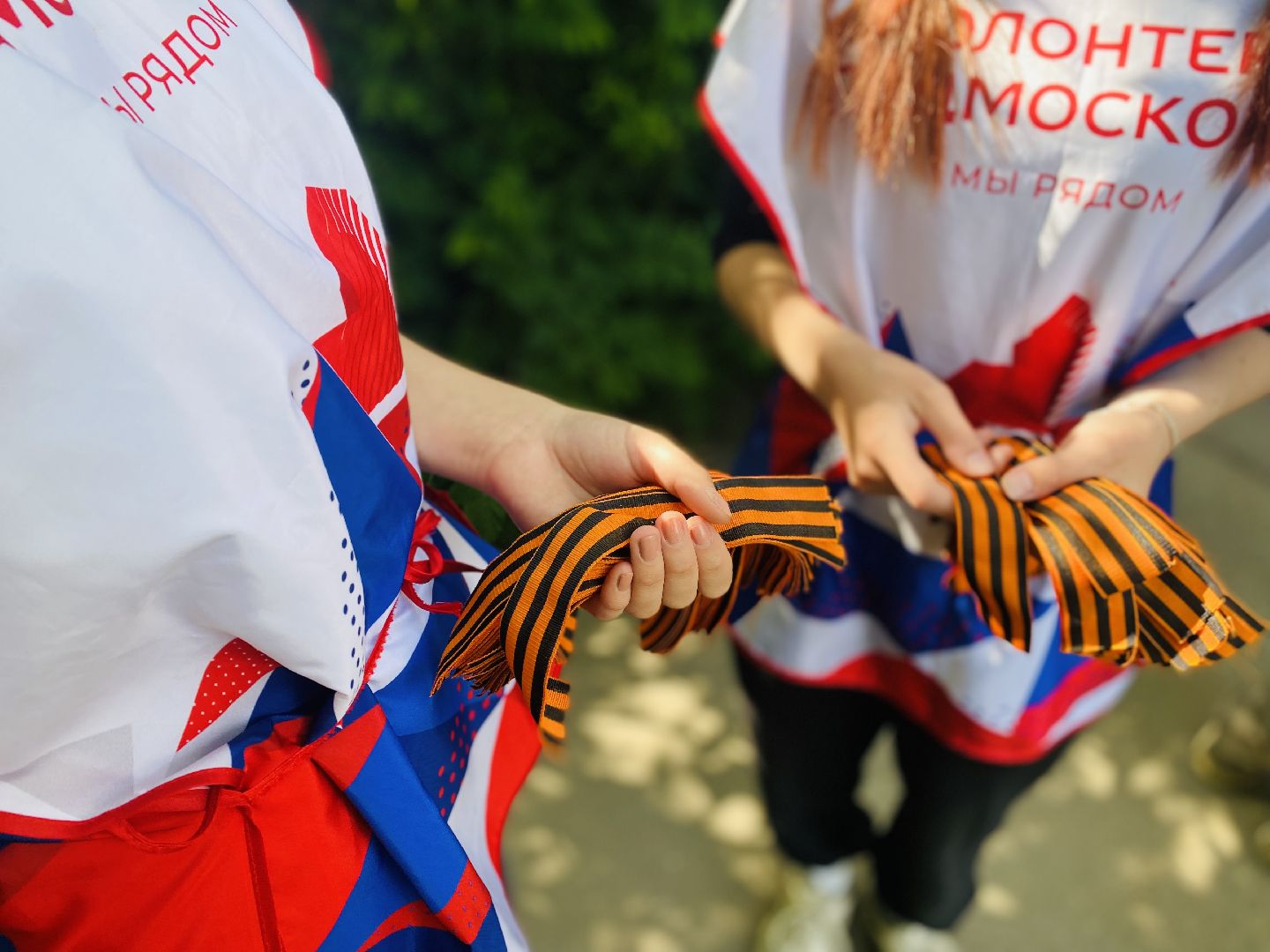 ЦВПВ, Домодедово, Подмосковье, георгиевская лента, День памяти и скорби, Митинг, возложение цветов,