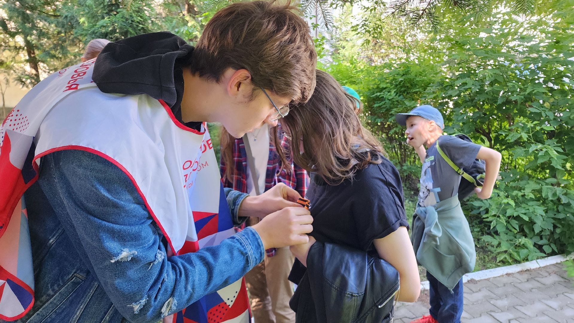 ЦВПВ, Домодедово, Подмосковье, георгиевская лента, День памяти и скорби, Митинг, возложение цветов,