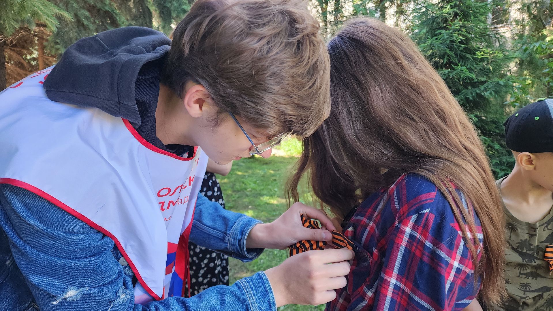 ЦВПВ, Домодедово, Подмосковье, георгиевская лента, День памяти и скорби, Митинг, возложение цветов,