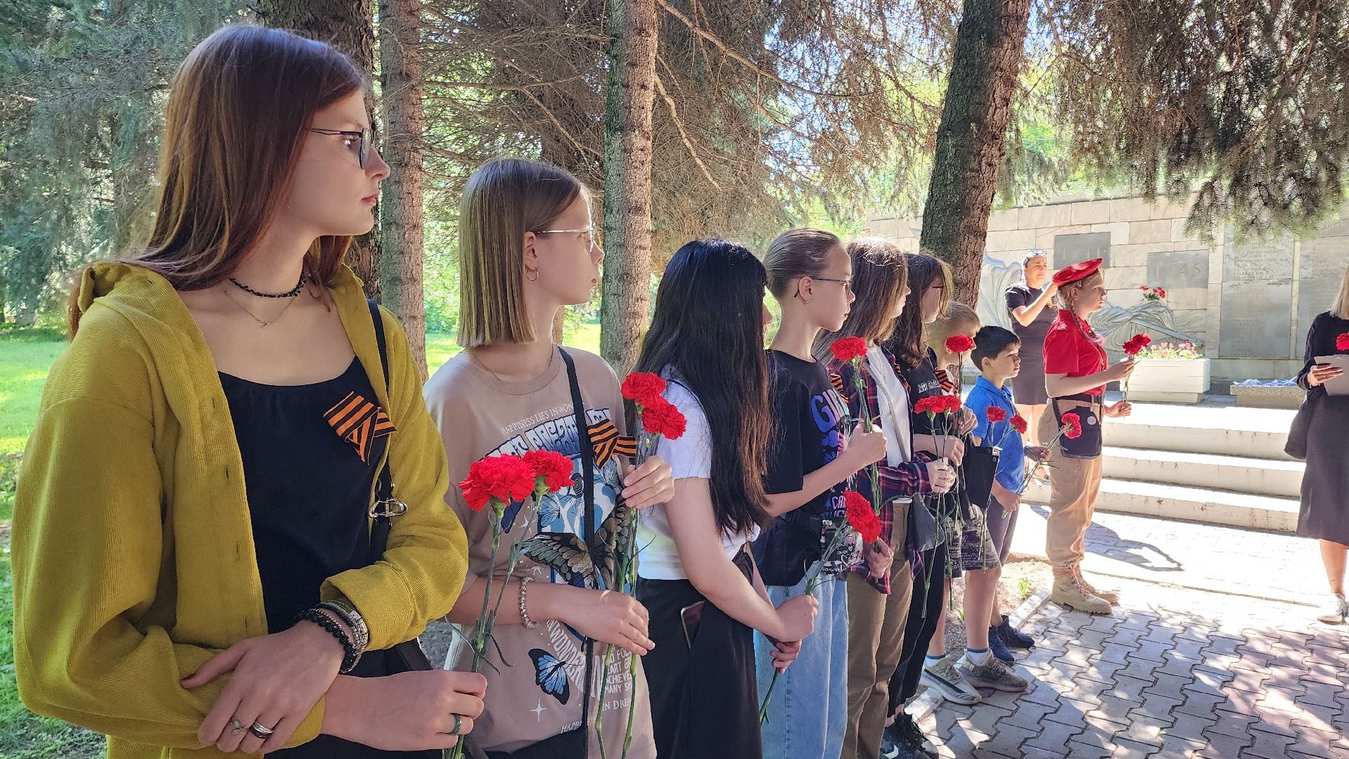 день памяти и скорби, ВОВ, 22 июня 1941 года, Война, Подмосковье, Домодедово, Митинг, Обелиск, Монумент, памятник,