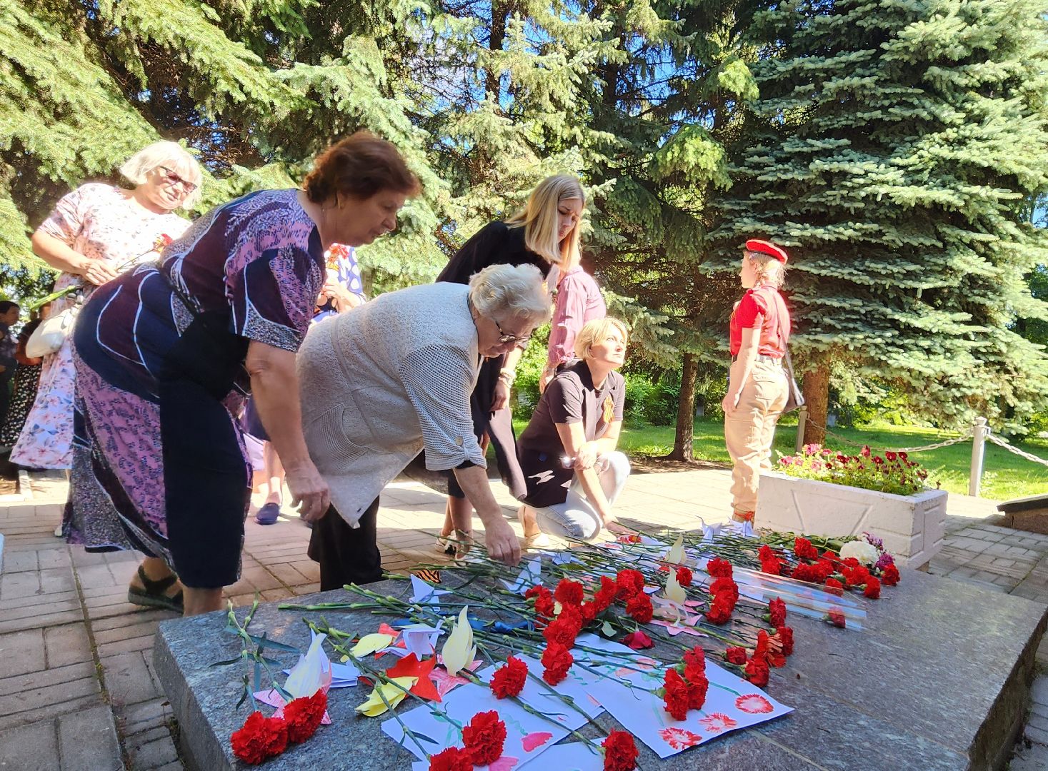 день памяти и скорби, ВОВ, 22 июня 1941 года, Война, Подмосковье, Домодедово, Митинг, Обелиск, Монумент, памятник,