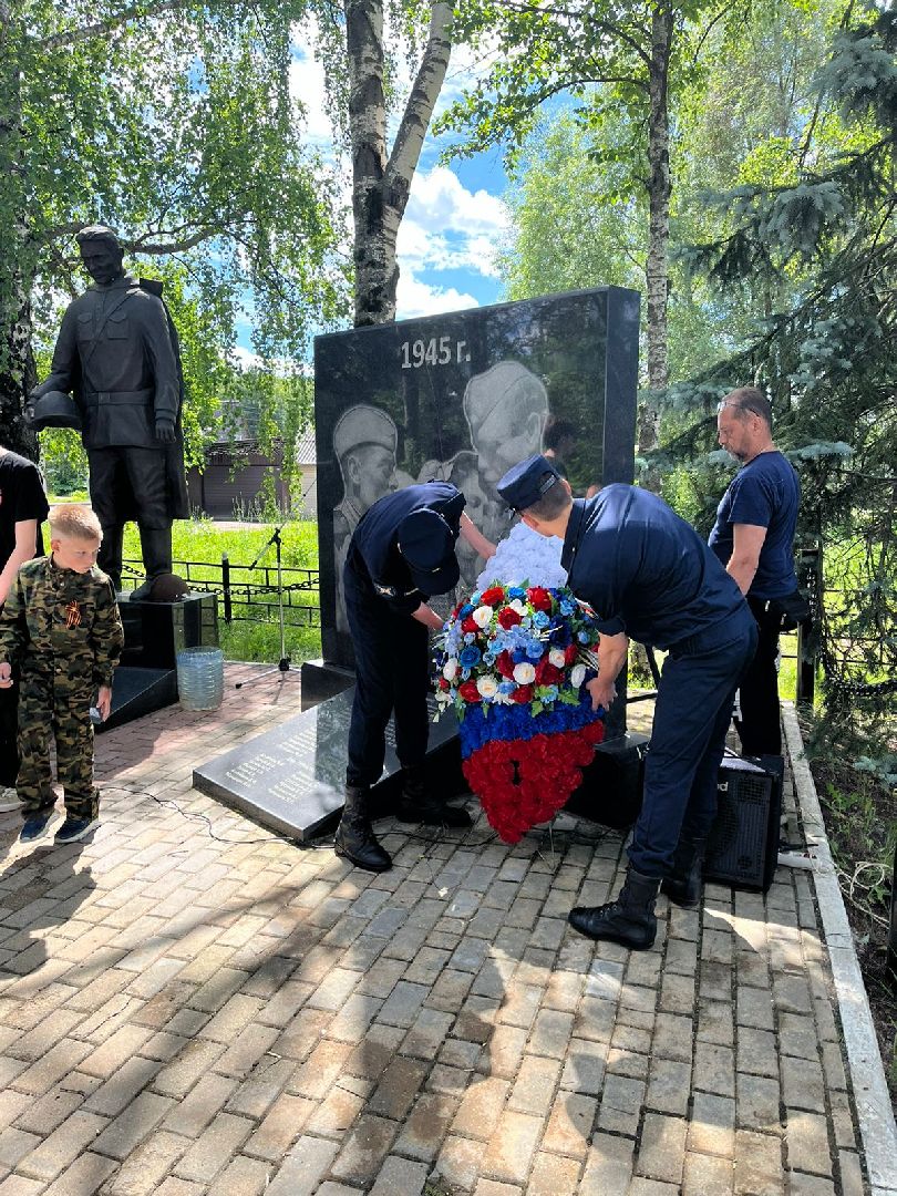 пушкино, село, митинг памяти, великая отечественная война, воины,