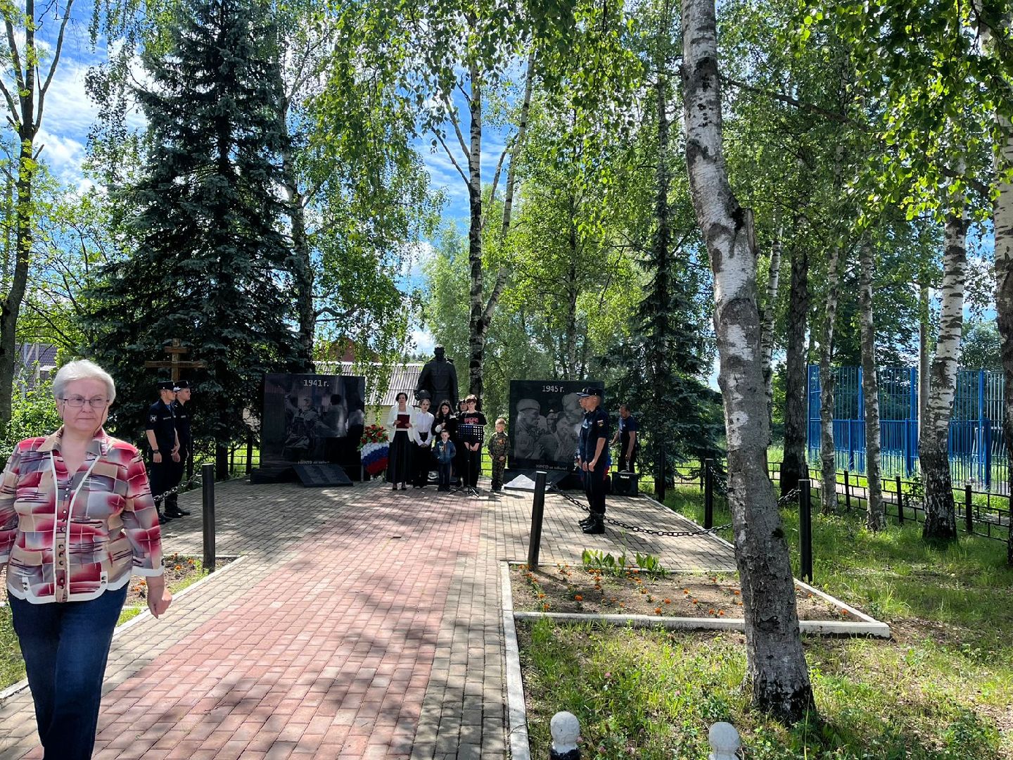 пушкино, село, митинг памяти, великая отечественная война, воины,