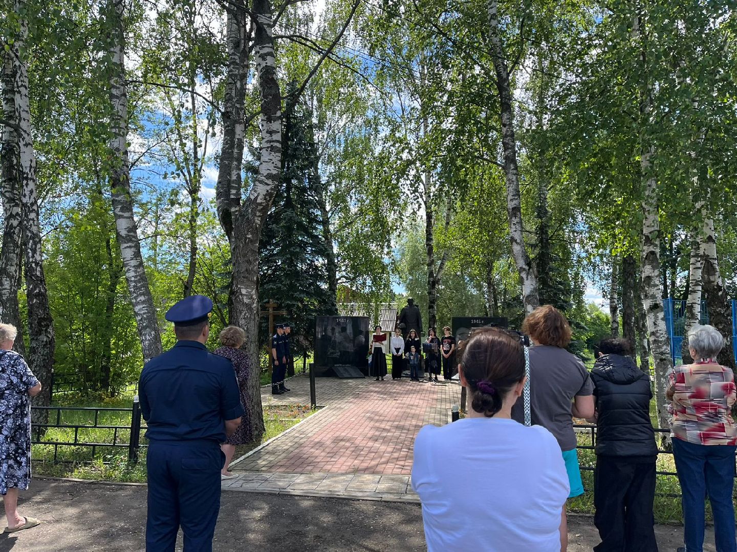 пушкино, село, митинг памяти, великая отечественная война, воины,