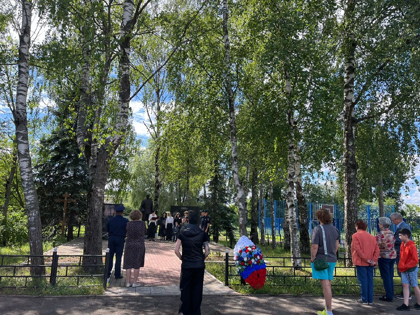 пушкино, село, митинг памяти, великая отечественная война, воины,