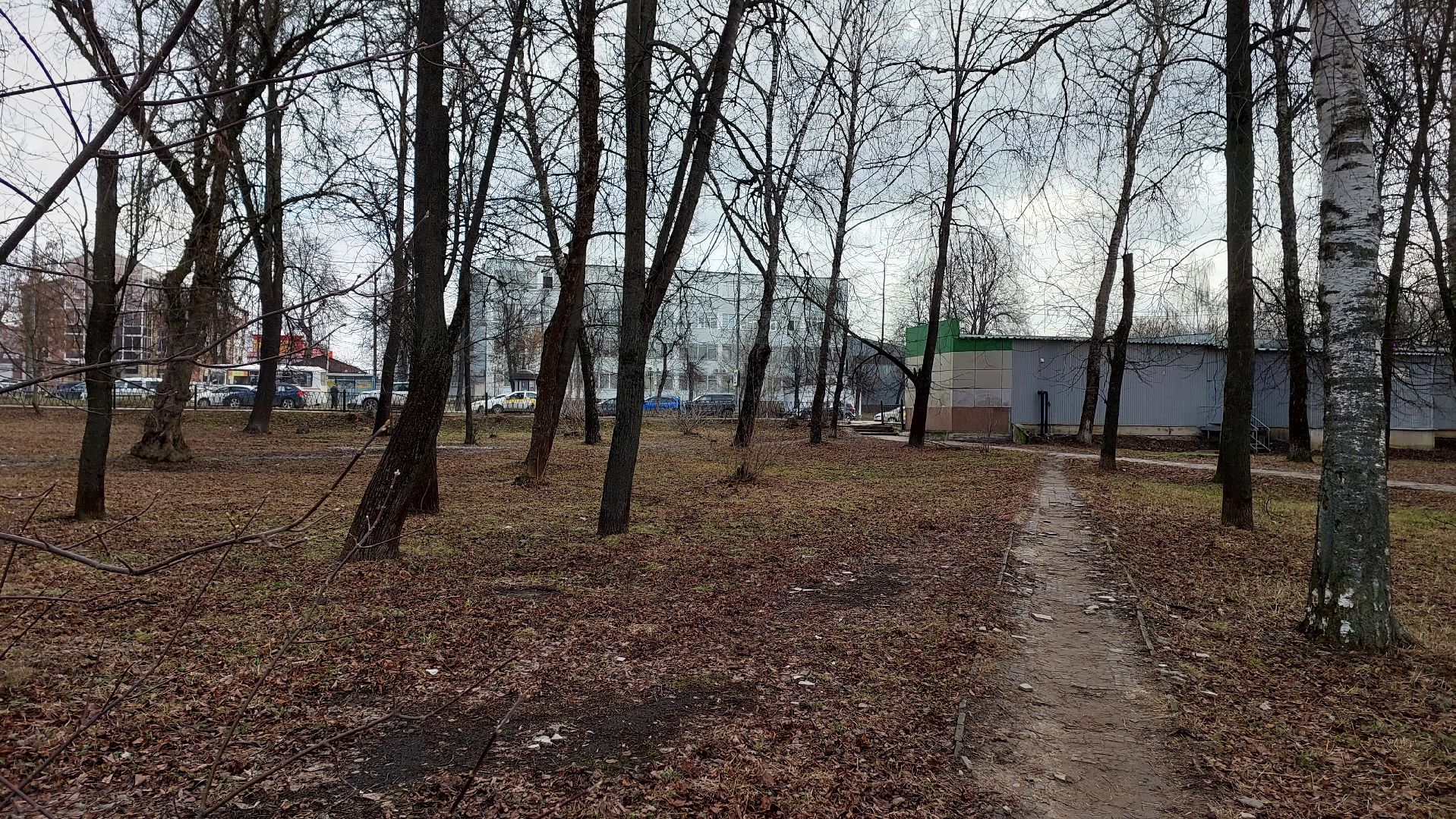 благоустройство, сквер, перемены, серпухов, тропинки