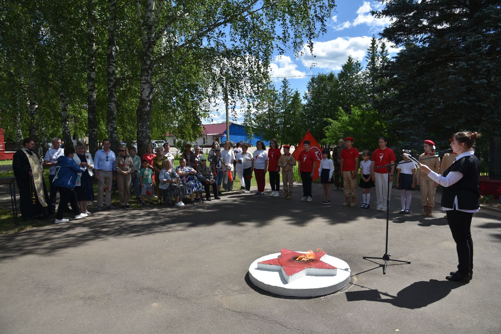 лотошино, микулино, день памяти и скорби, 22 июня, памятник,