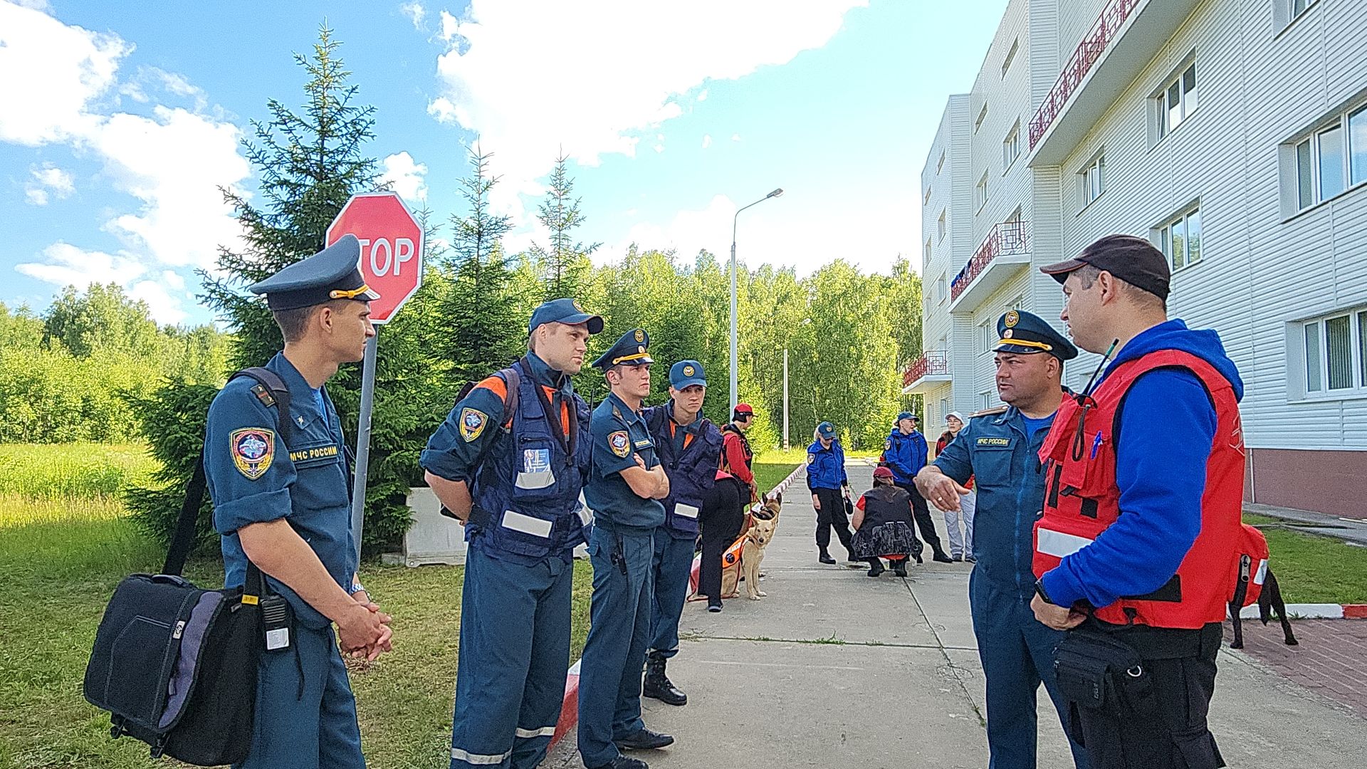 поисковые учения, Национальный центр помощи потерявшимся и пострадавшим детям, волонтеры-поисковики, Ногинск, Богородский городской округ,