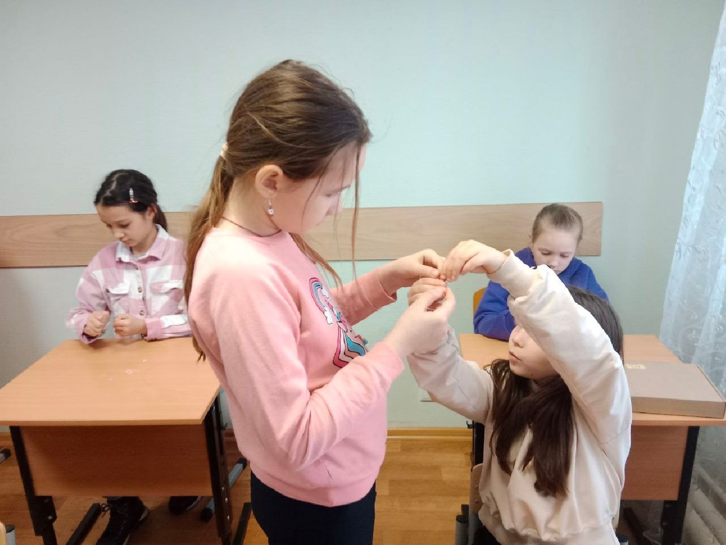 город-сад, волонтёры, досуг, каникулы, дети, бисероплетение