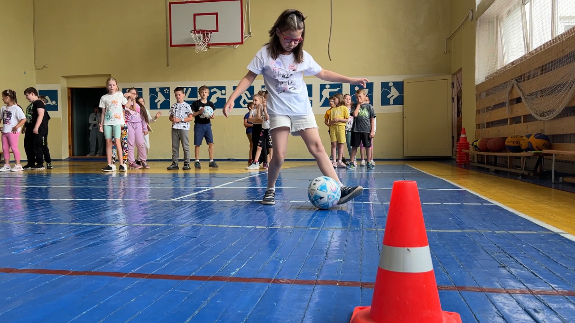 химки, спорт, баскетбол, тренировка, умные каникулы, детский спорт,