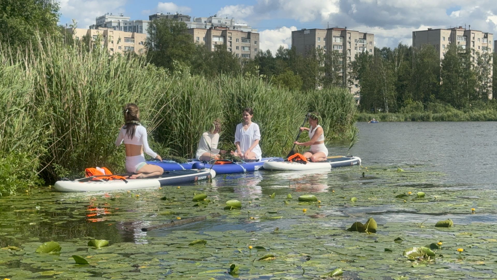 Солнечногорск, День йоги, Йога на сап борде, Медитация, Дыхательная практика,