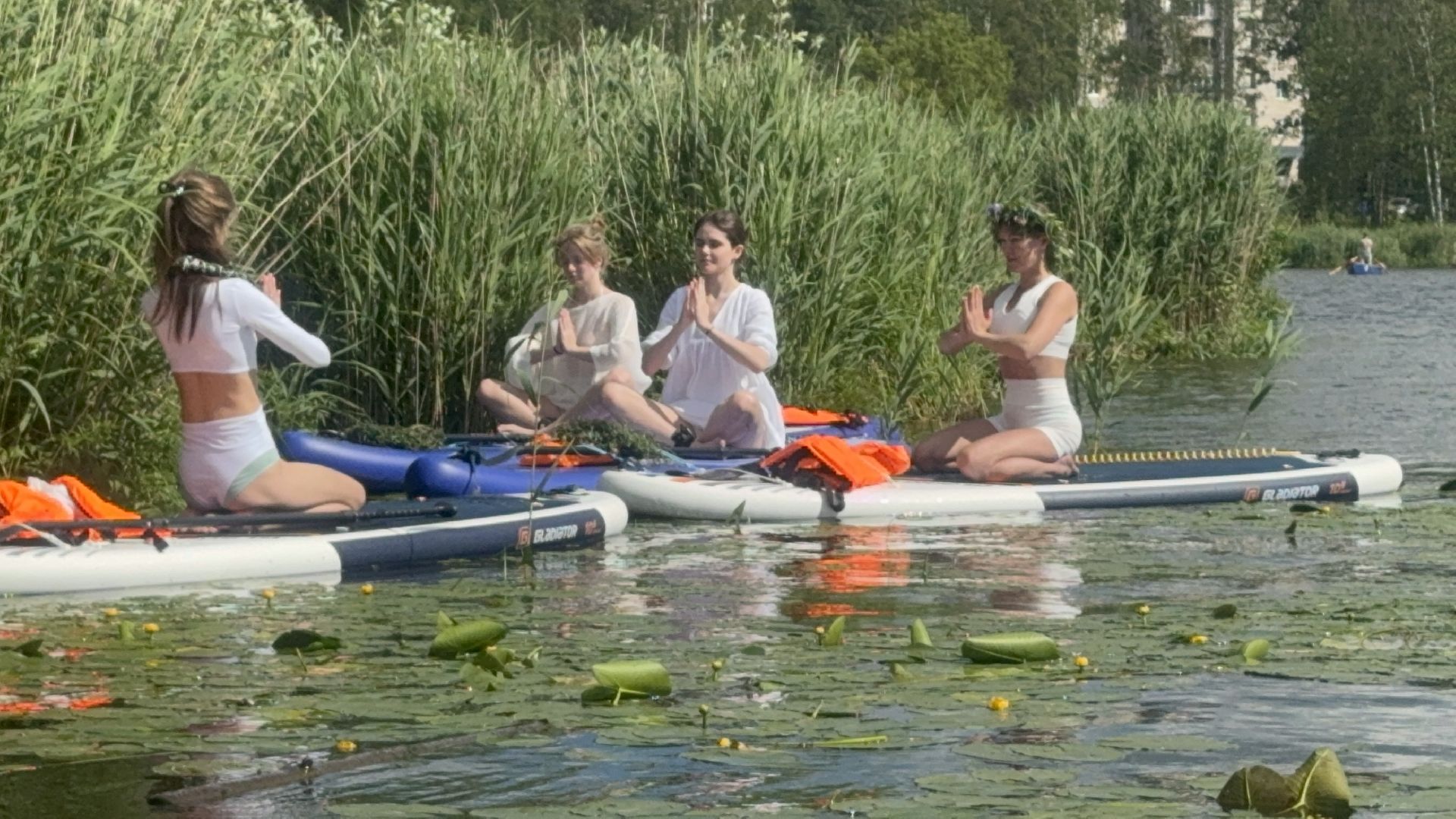 Солнечногорск, День йоги, Йога на сап борде, Медитация, Дыхательная практика,