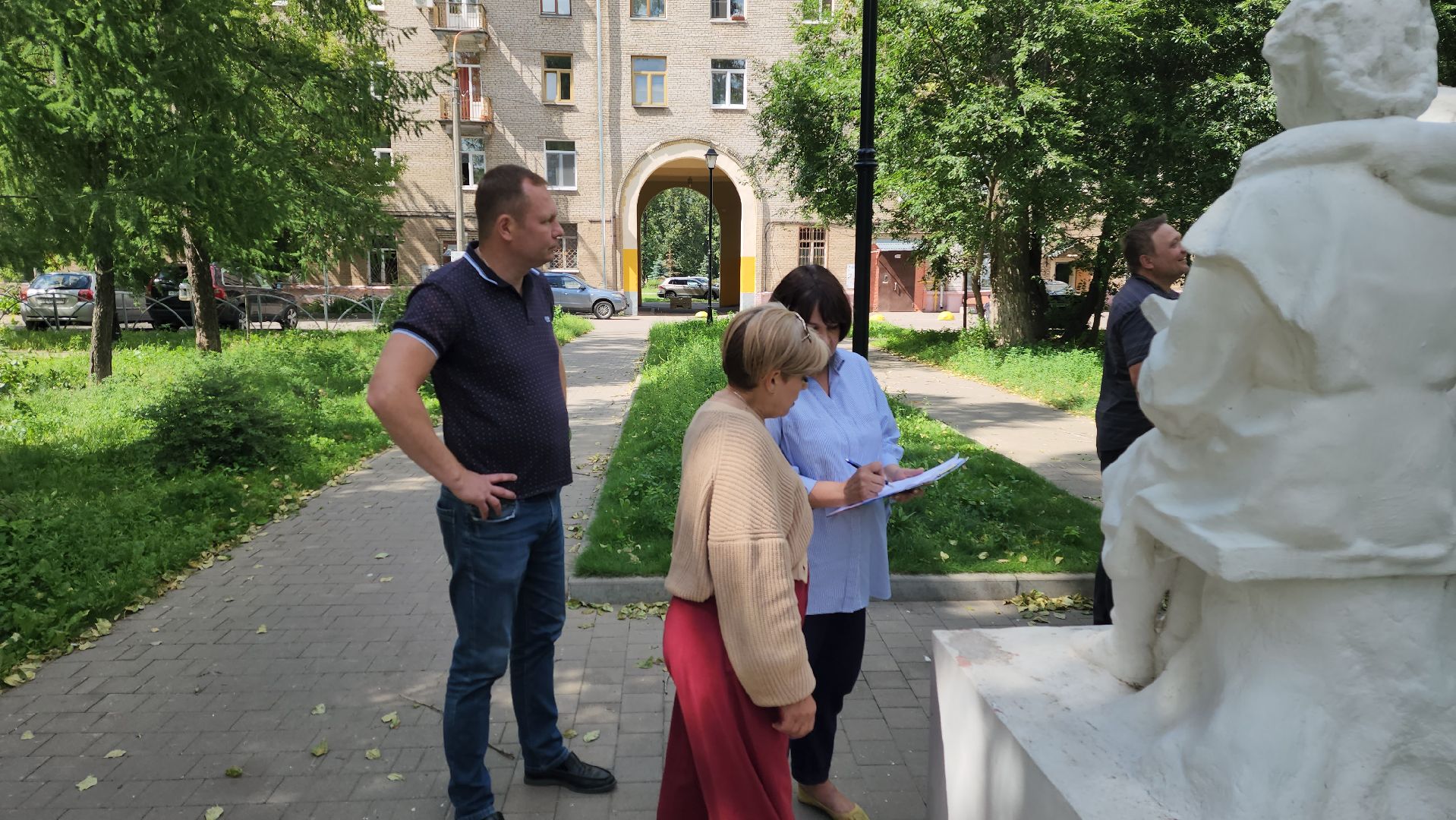 пешие обходы, заместитель главы, Ольга Алферова, жуковский,