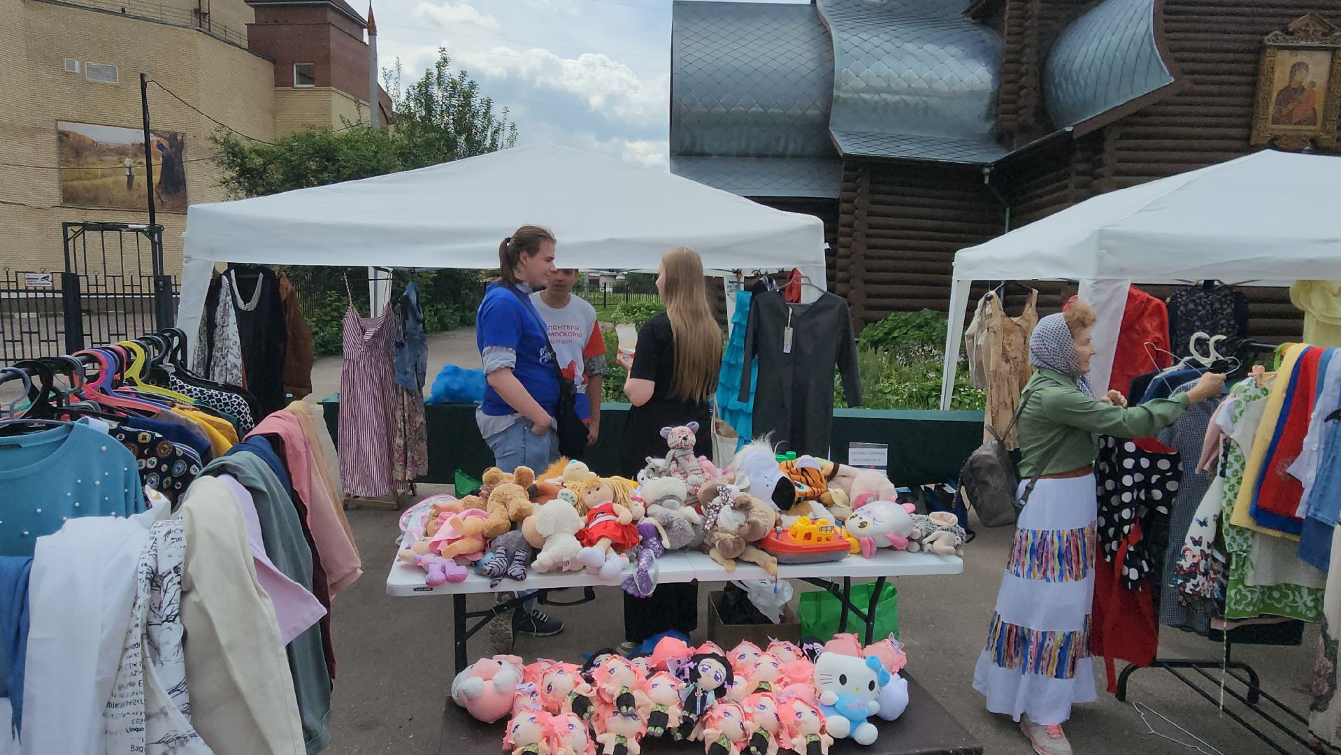 пантелеимоновский храм, благотворительная ярмарка, мастер-классы, Жуковяз, СВО, Ярмарка Мастеров, Каскад, Жуковский помогает СВОим,