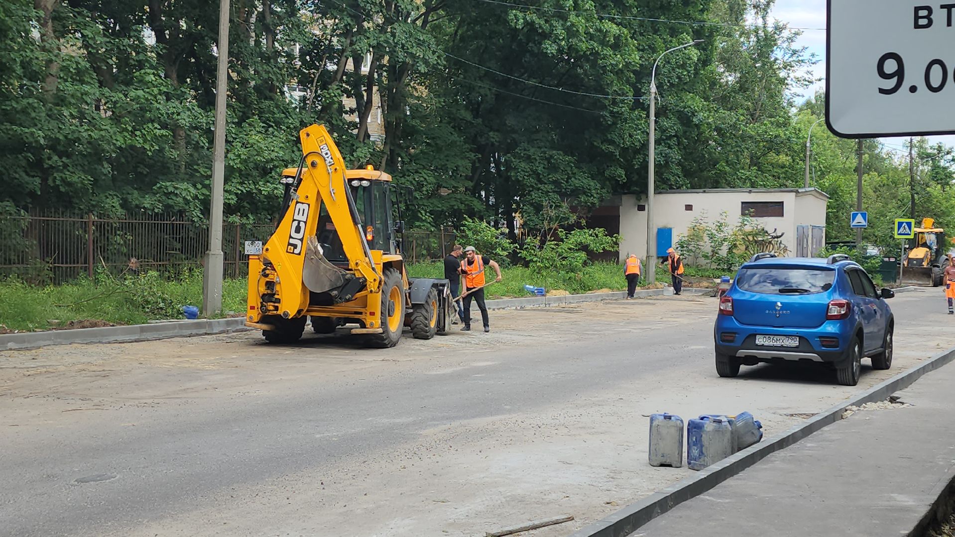 глава городского округа, борис аубакиров, ул Строительная, ремонт, реконструкция, дороги, жуковский,